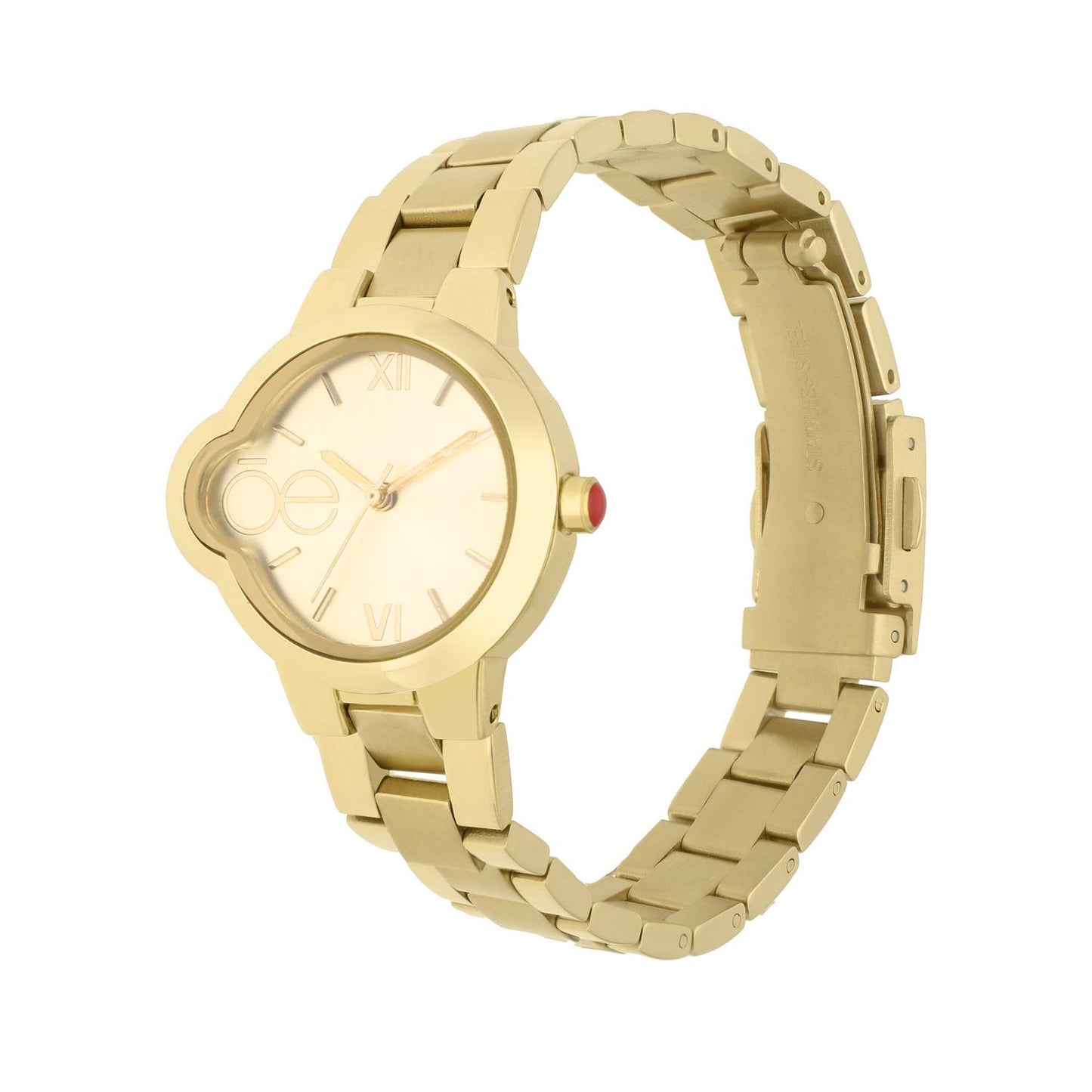 Reloj Cloe Analogo para dama con relieve en caja OE2403