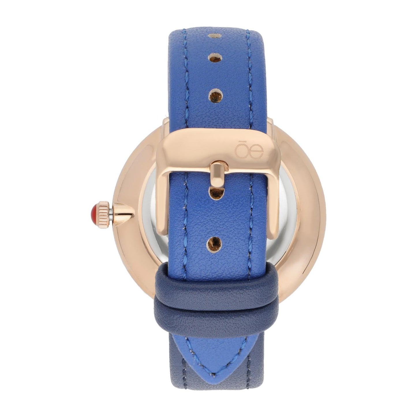 Reloj Cloe Analogo para dama con extensible bitono de tacto piel OE2405