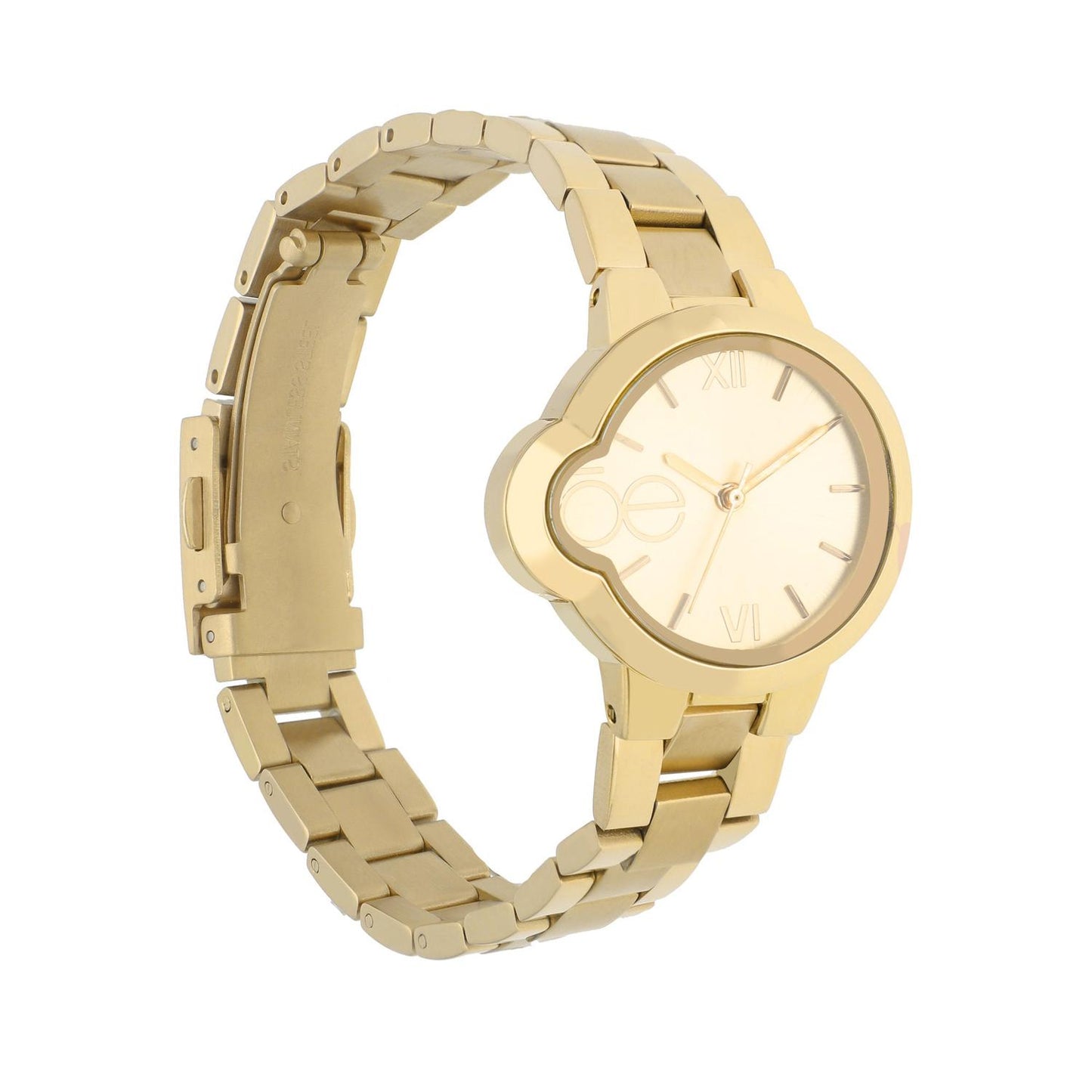 Reloj Cloe Analogo para dama con relieve en caja OE2403