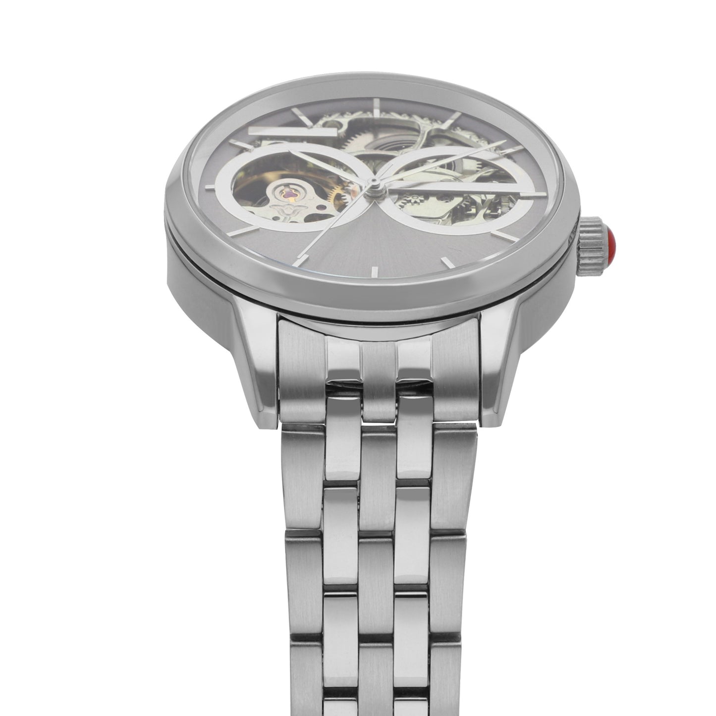 Reloj Automático Cloe Para Caballero de Acero Inoxidable OE2416