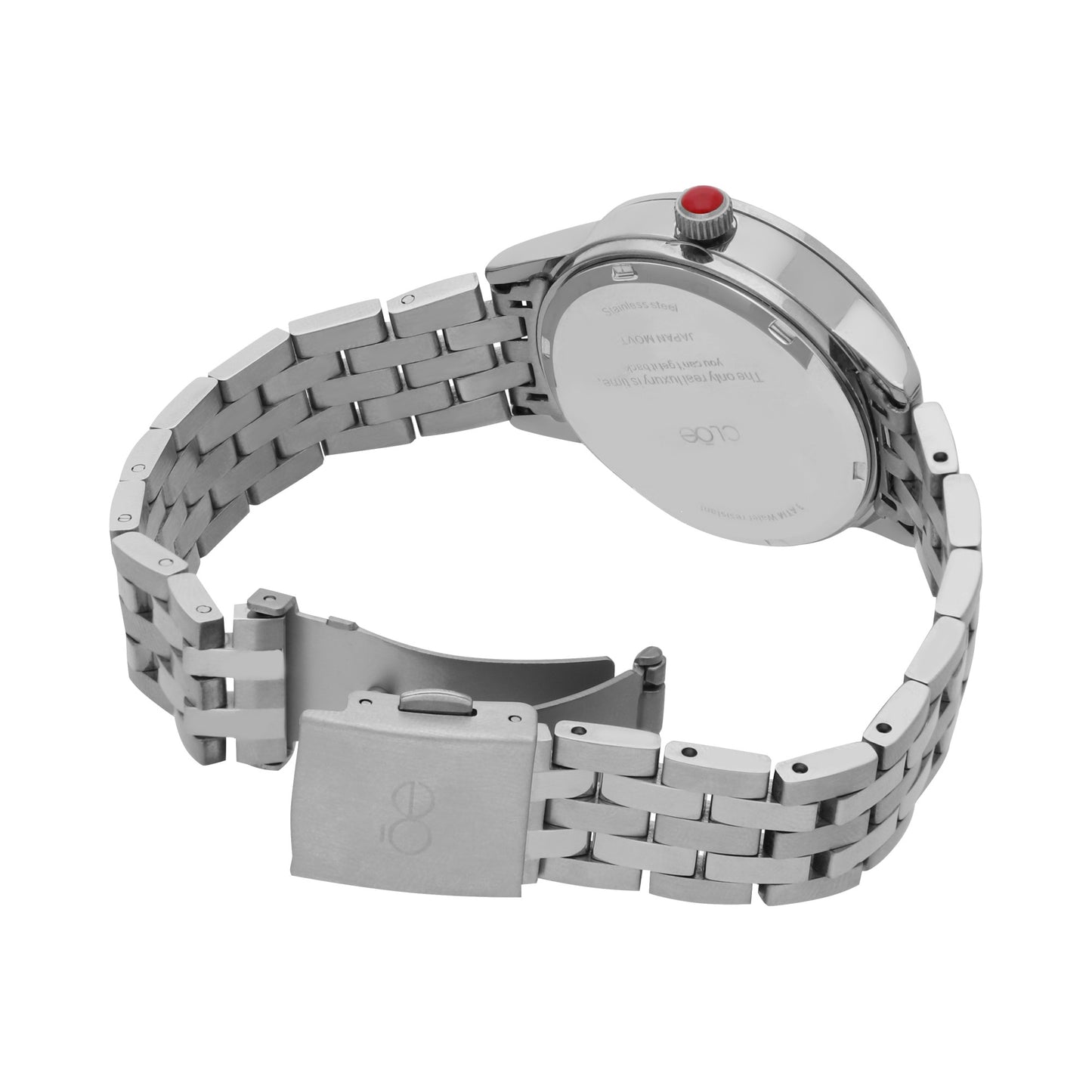 Reloj Automático Cloe Para Caballero de Acero Inoxidable OE2416