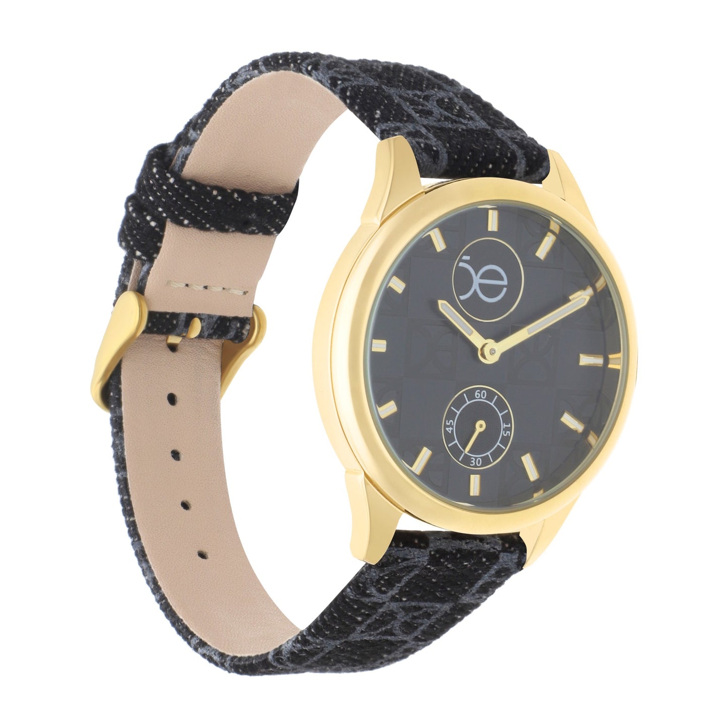 Reloj Cloe Análogo para Dama con Trama OE y Correa de Denim OE2531