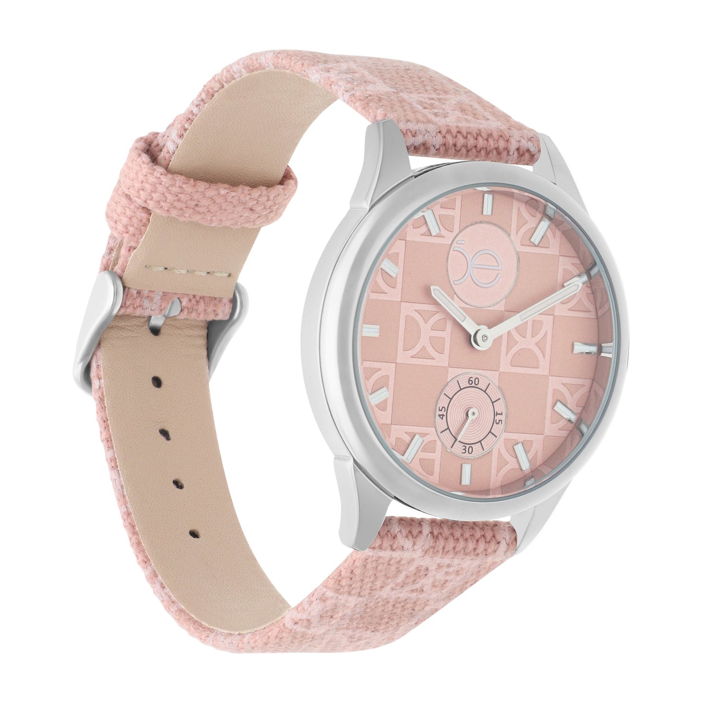 Reloj Cloe Análogo para Dama con Trama OE y Correa de Denim OE2531