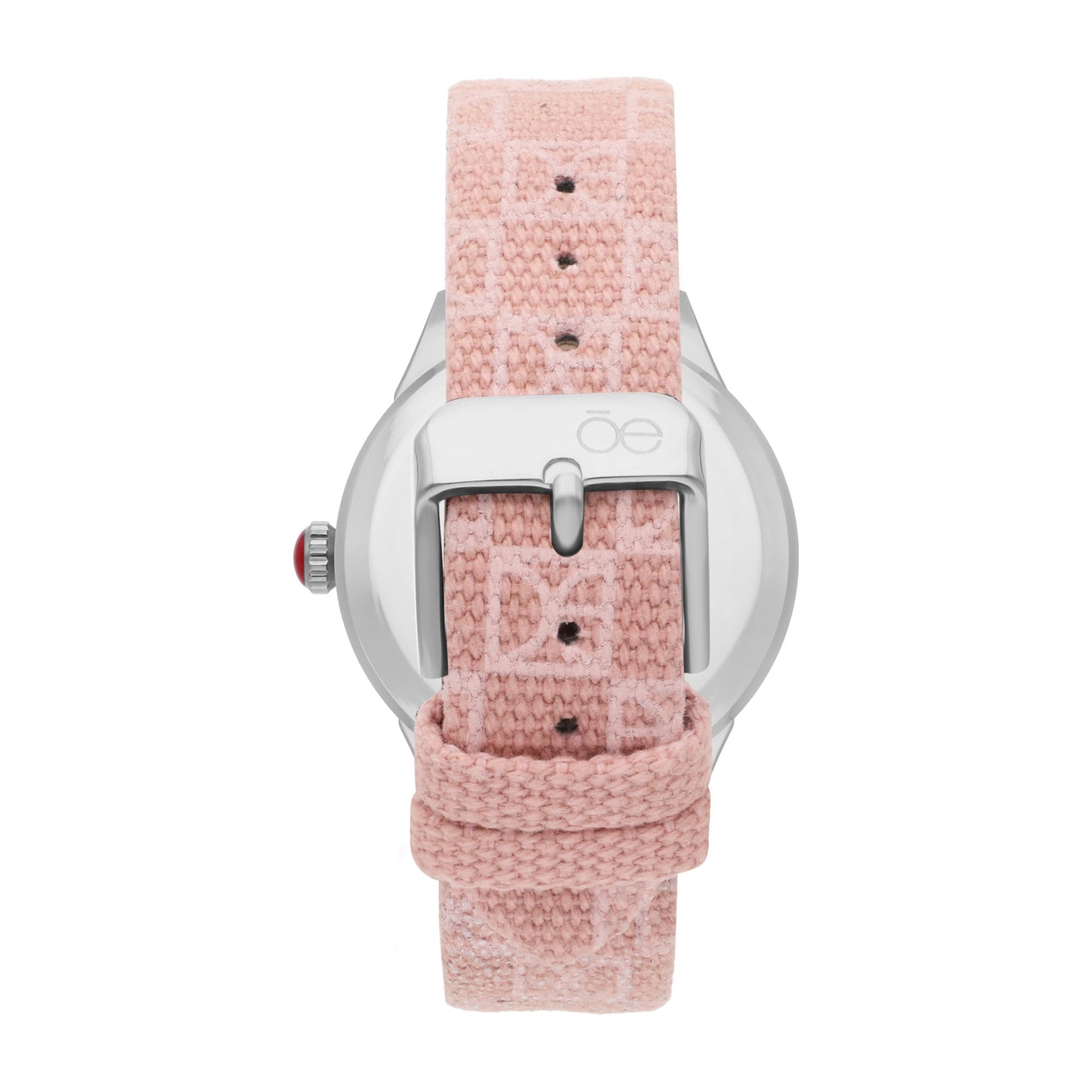 Reloj Cloe Análogo para Dama con Trama OE y Correa de Denim OE2531
