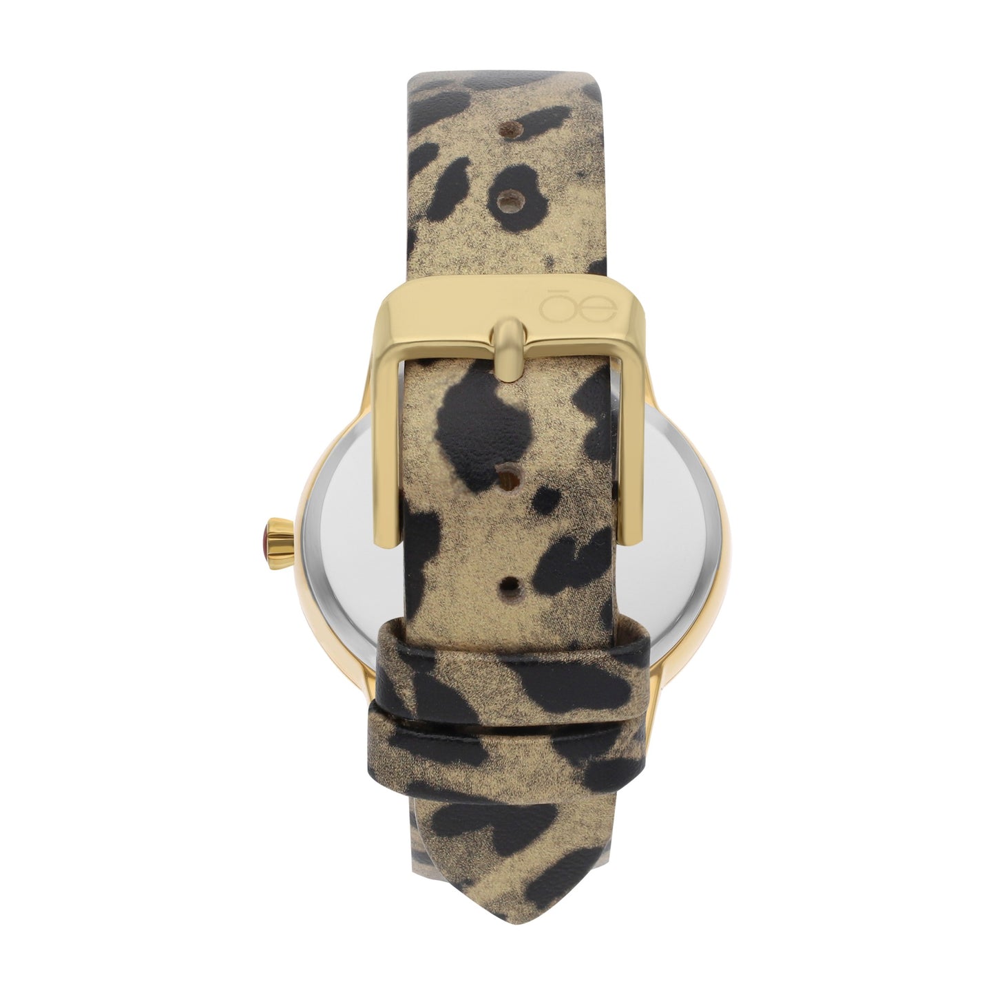 Reloj Cloe Análogo para Dama con Acabado de Leopardo de Leopardo Correa de Tactopiel OE2538