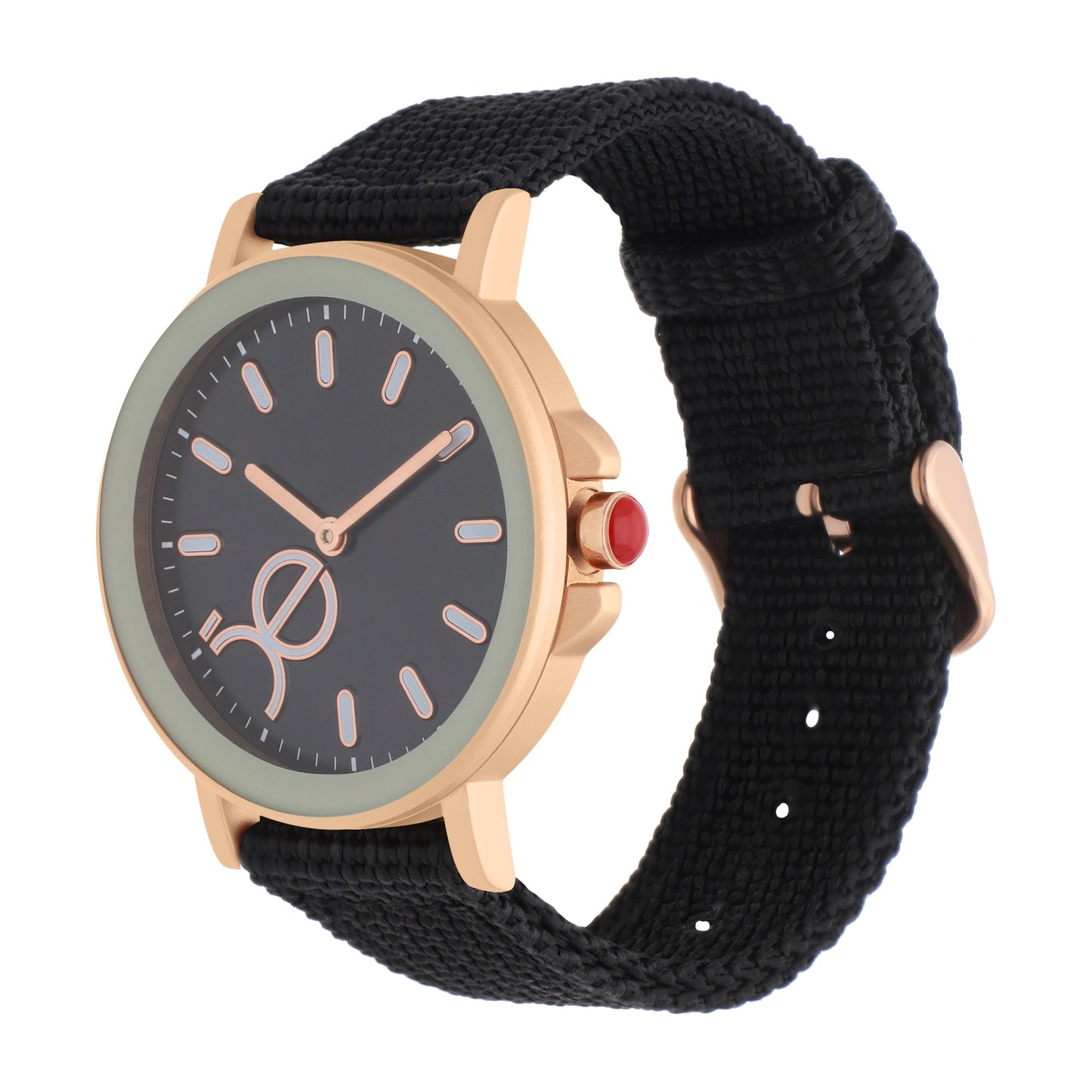 Reloj Cloe Análogo para Dama con Caja Redonda y Correa de Textil OE2540