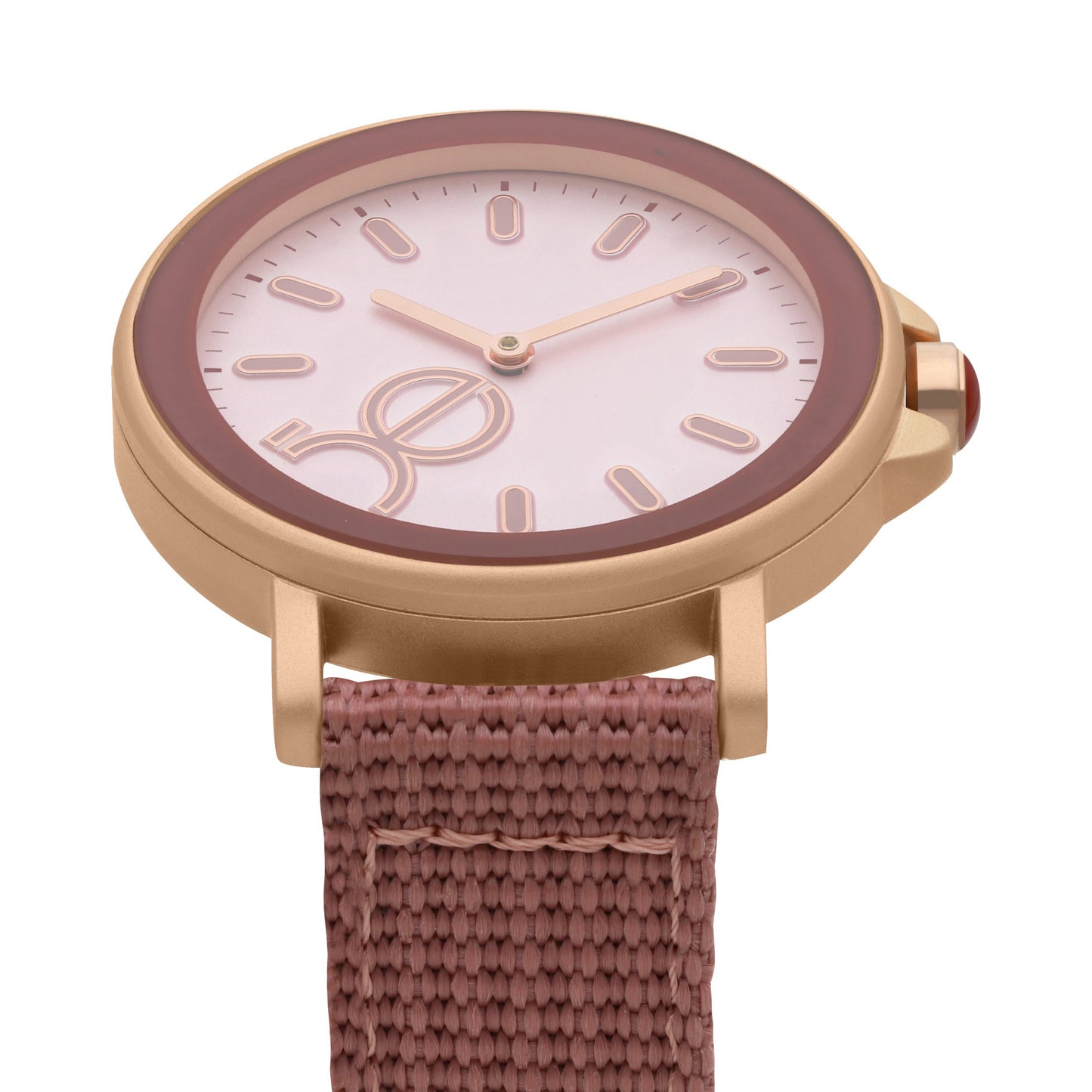 Reloj Cloe Análogo para Dama con Caja Redonda y Correa de Textil OE2540