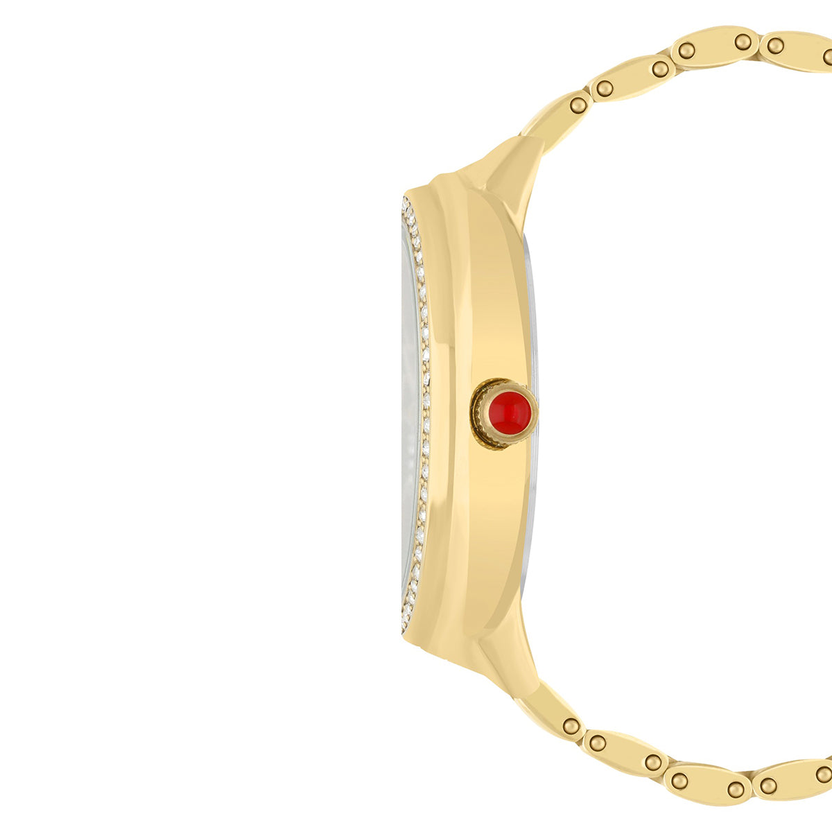 Reloj Cloe Análogo para Dama con Madre Perla en carátula y Extensible de Acero Inoxidable OE2542