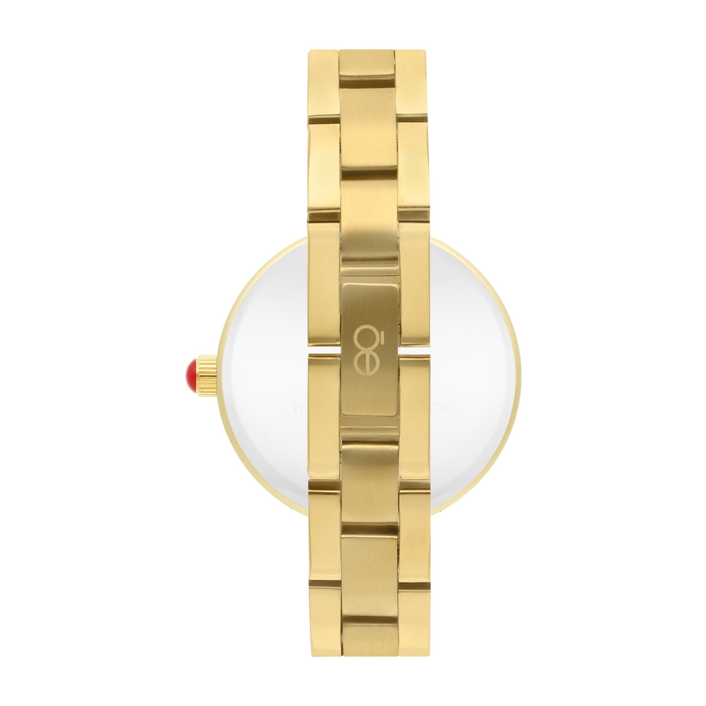 Reloj Cloe Análogo para Dama con Carátula con Acabado de Madre Perla y Extensible de Acero Inoxidable OE2545