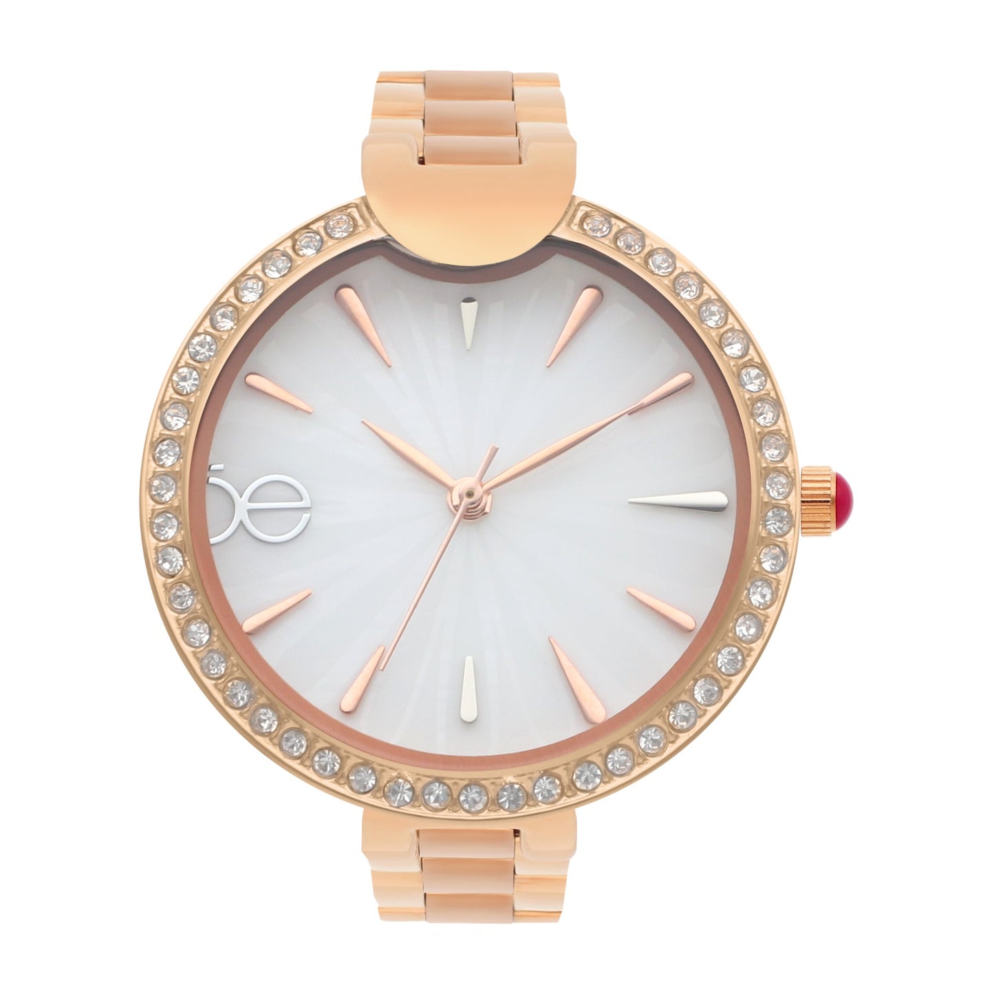 Reloj Cloe Análogo para Dama con Carátula con Acabado de Madre Perla y Extensible de Acero Inoxidable OE2545