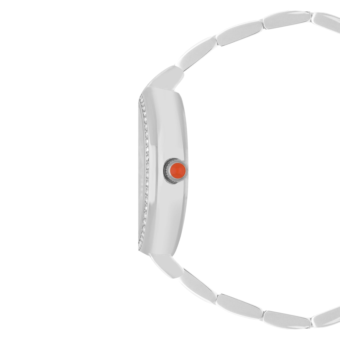 Reloj Cloe Análogo para Dama con Carátula con Acabado de Madre Perla y Extensible de Acero Inoxidable OE2545