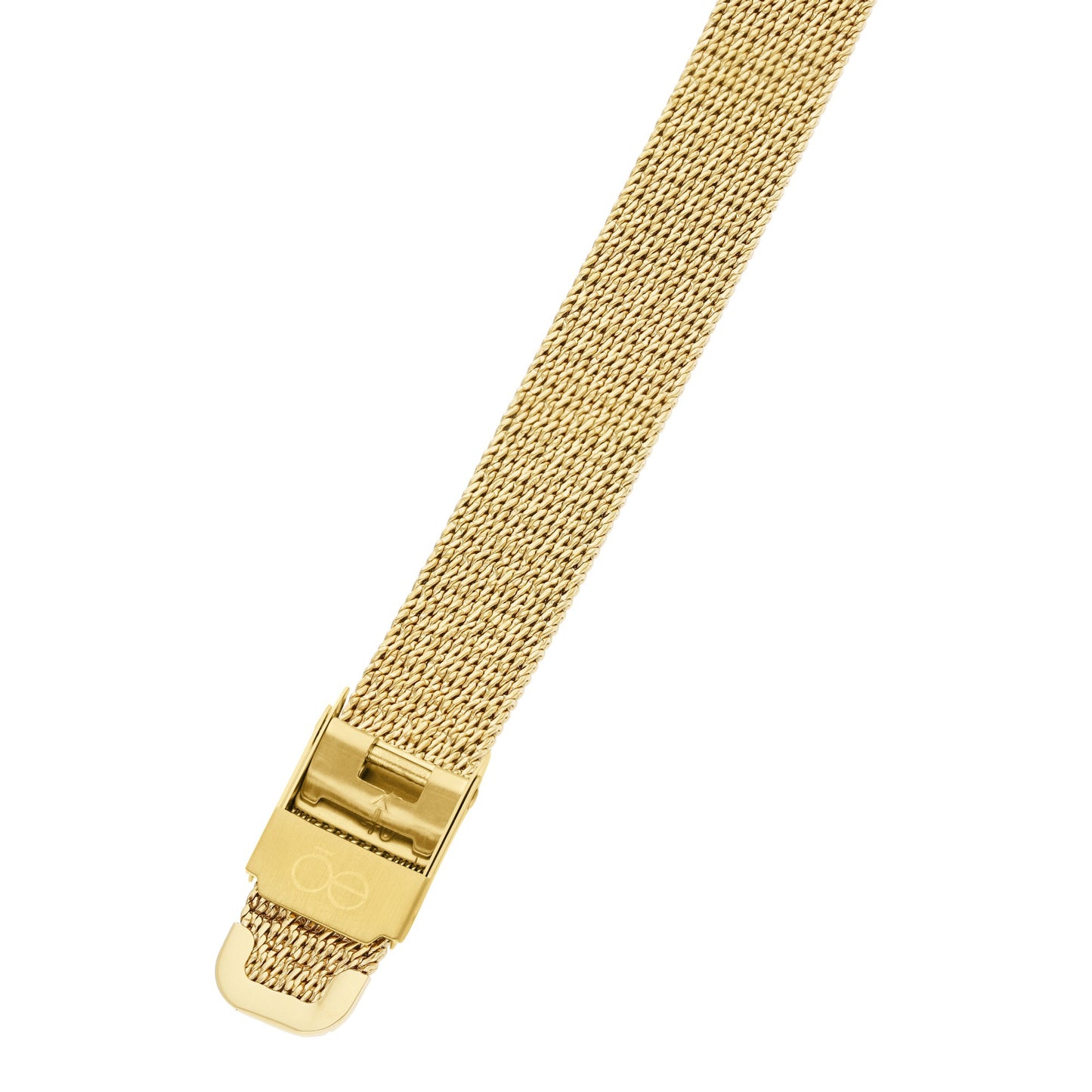 Reloj Cloe Análogo para Dama con Carátula Bicolor y Extensible de Mesh OE2550