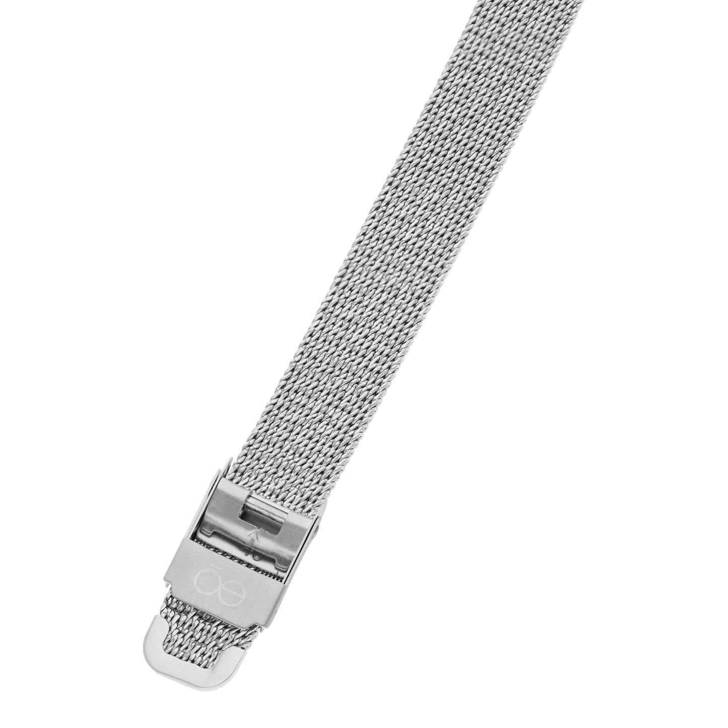 Reloj Cloe Análogo para Dama con Carátula Bicolor y Extensible de Mesh OE2550