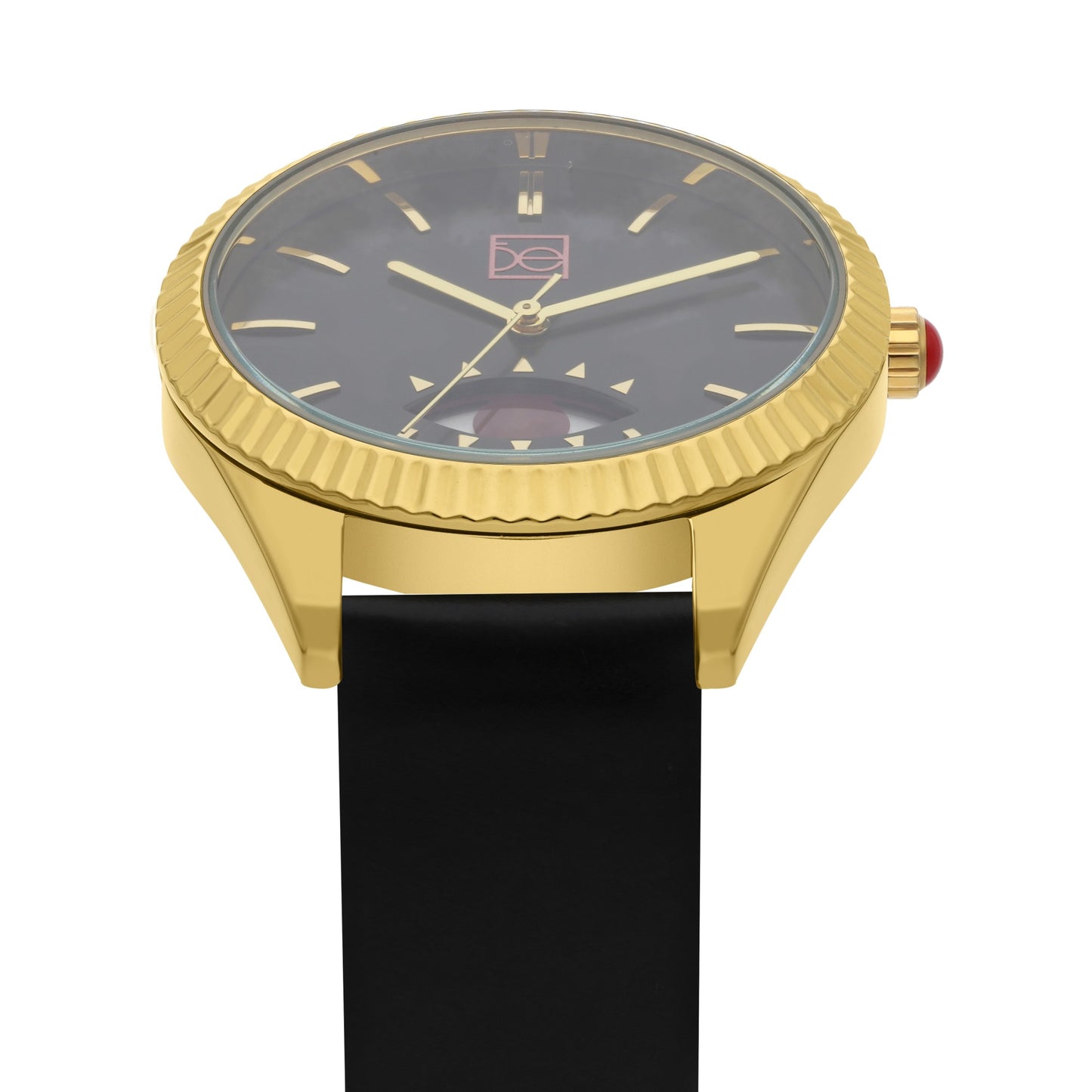 Reloj Cloe Análogo para Dama con Detalle de Ojo con Movimiento OE2551