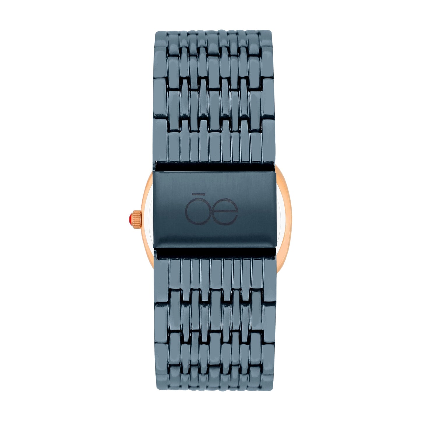 Reloj Cloe Análogo para Dama con Indicador en Forma de Luna y Extensible de Acero Inoxidable OE2555