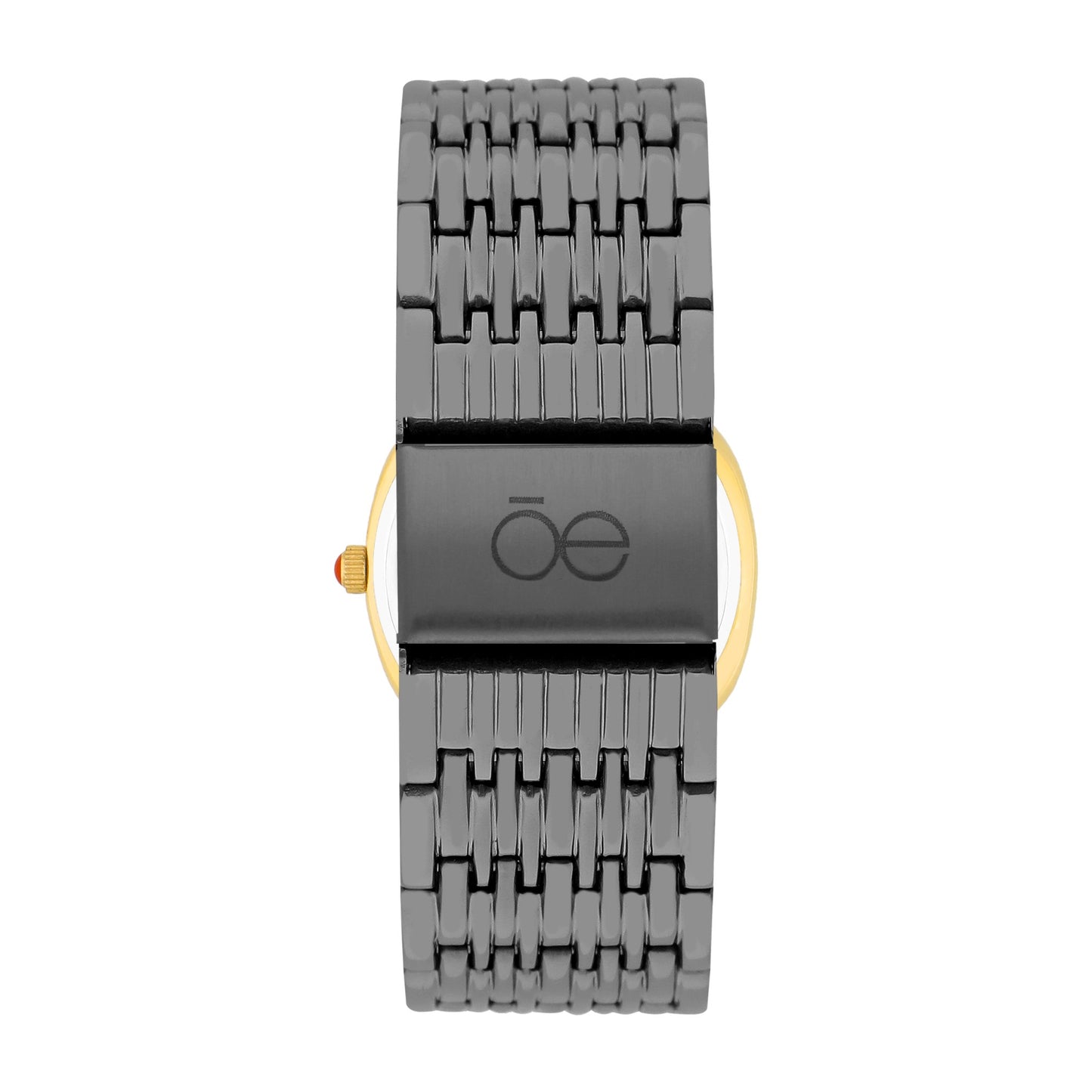 Reloj Cloe Análogo para Dama con Indicador en Forma de Luna y Extensible de Acero Inoxidable OE2555