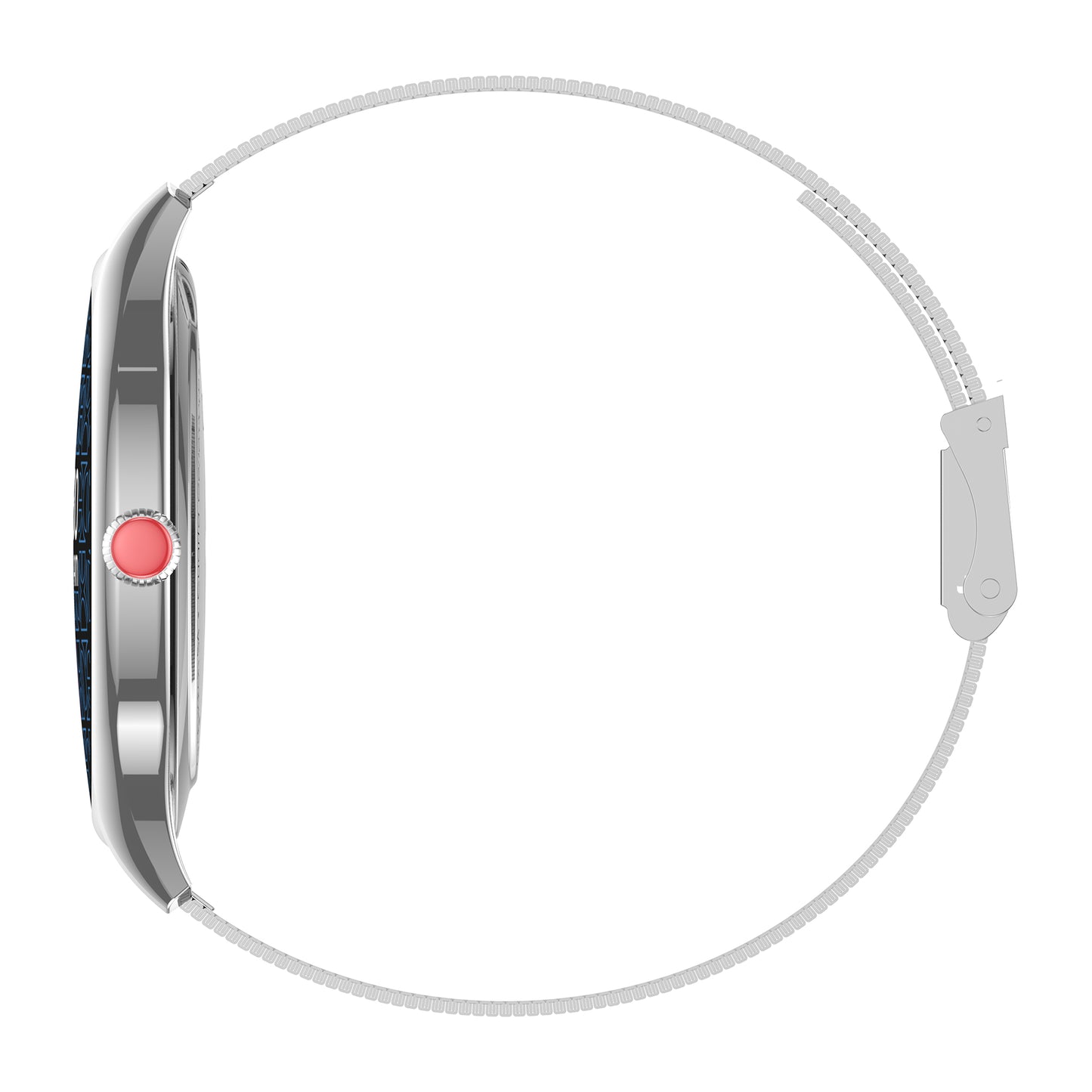 Smartwatch Cloe S4 para Dama con Pantalla Amoled y Extensible de Acero Inoxidable Liso OE2560