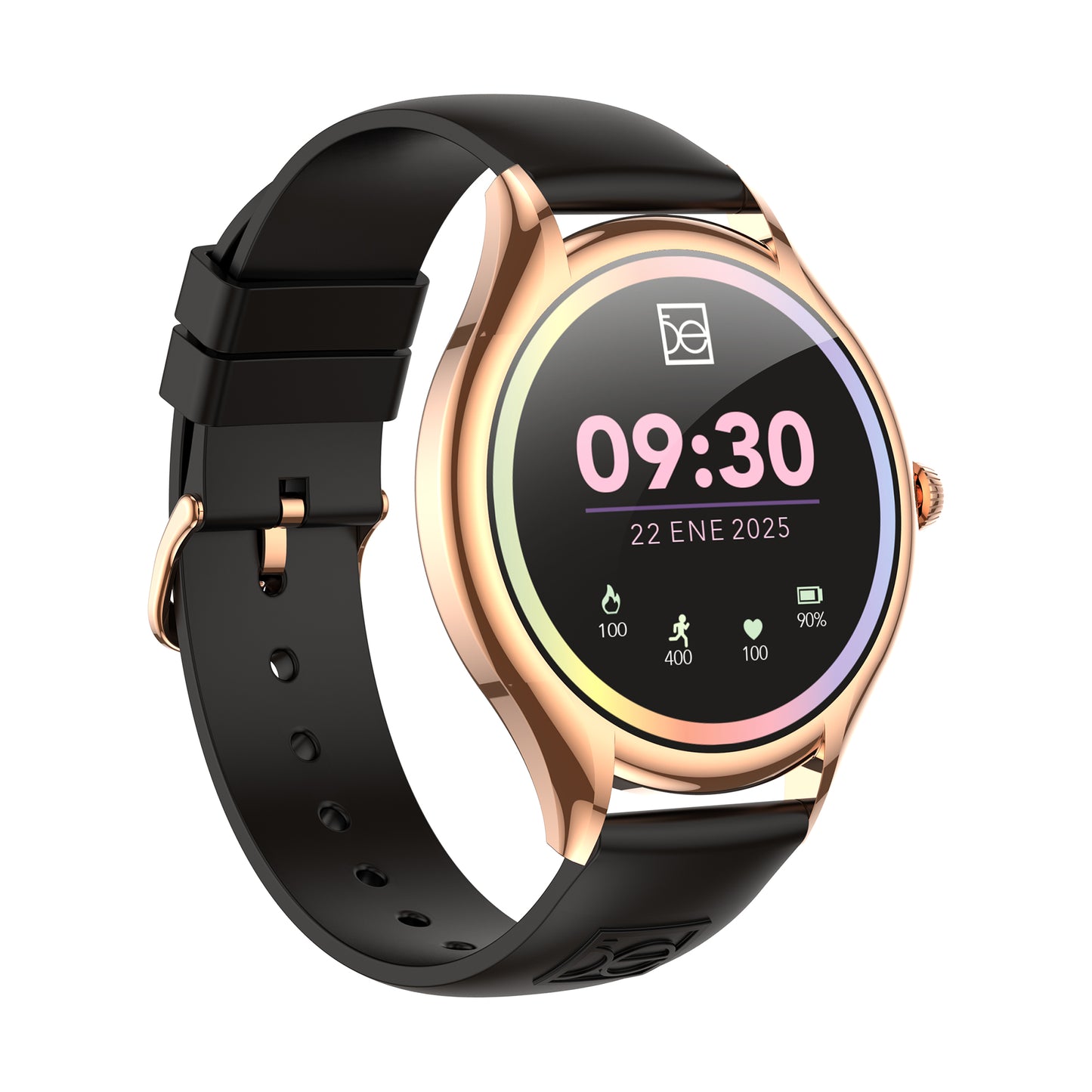 Smartwatch Cloe S4 para Dama con Pantalla Amoled y Correa de Silicón OE2562