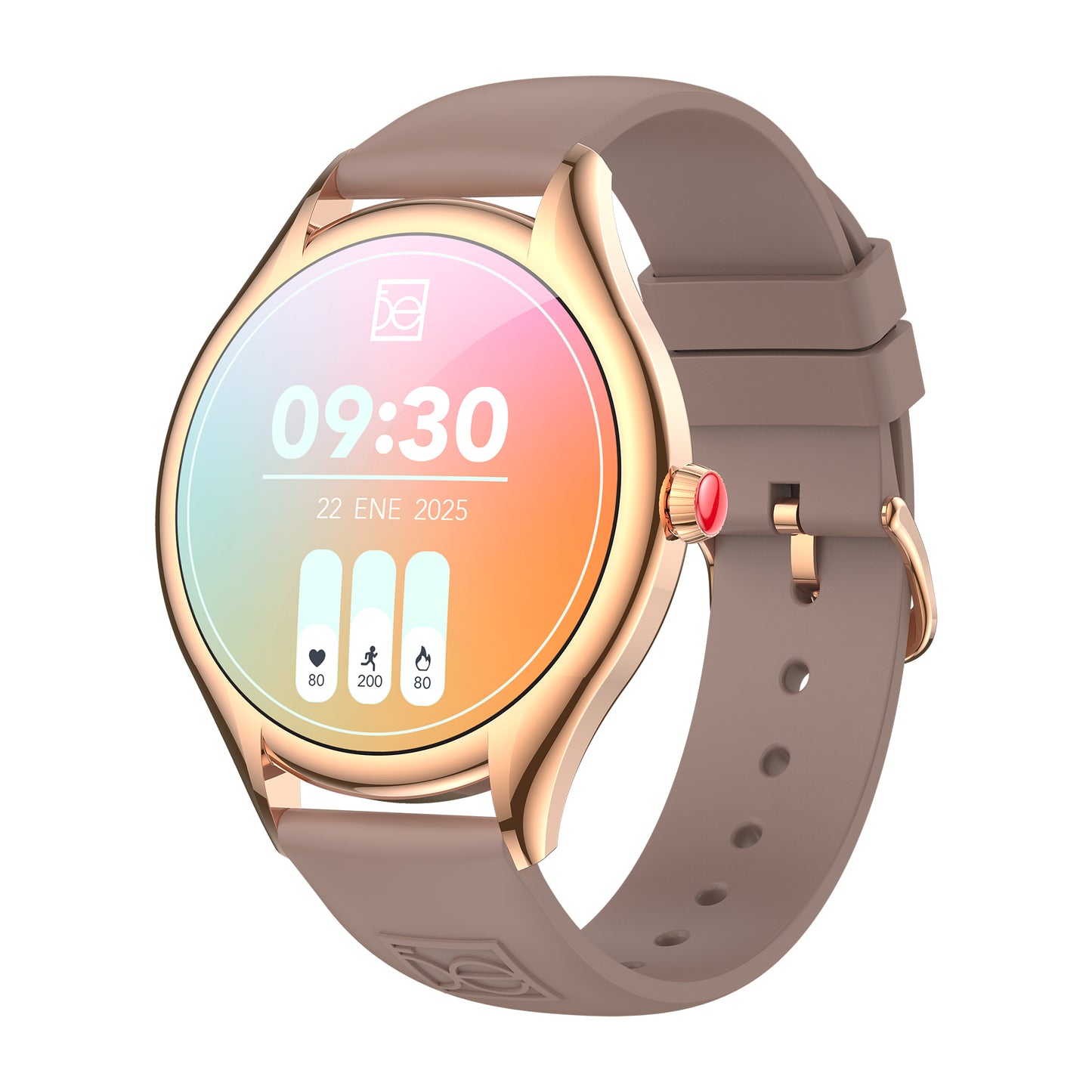 Smartwatch Cloe S4 para Dama con Pantalla Amoled y Correa de Silicón OE2562