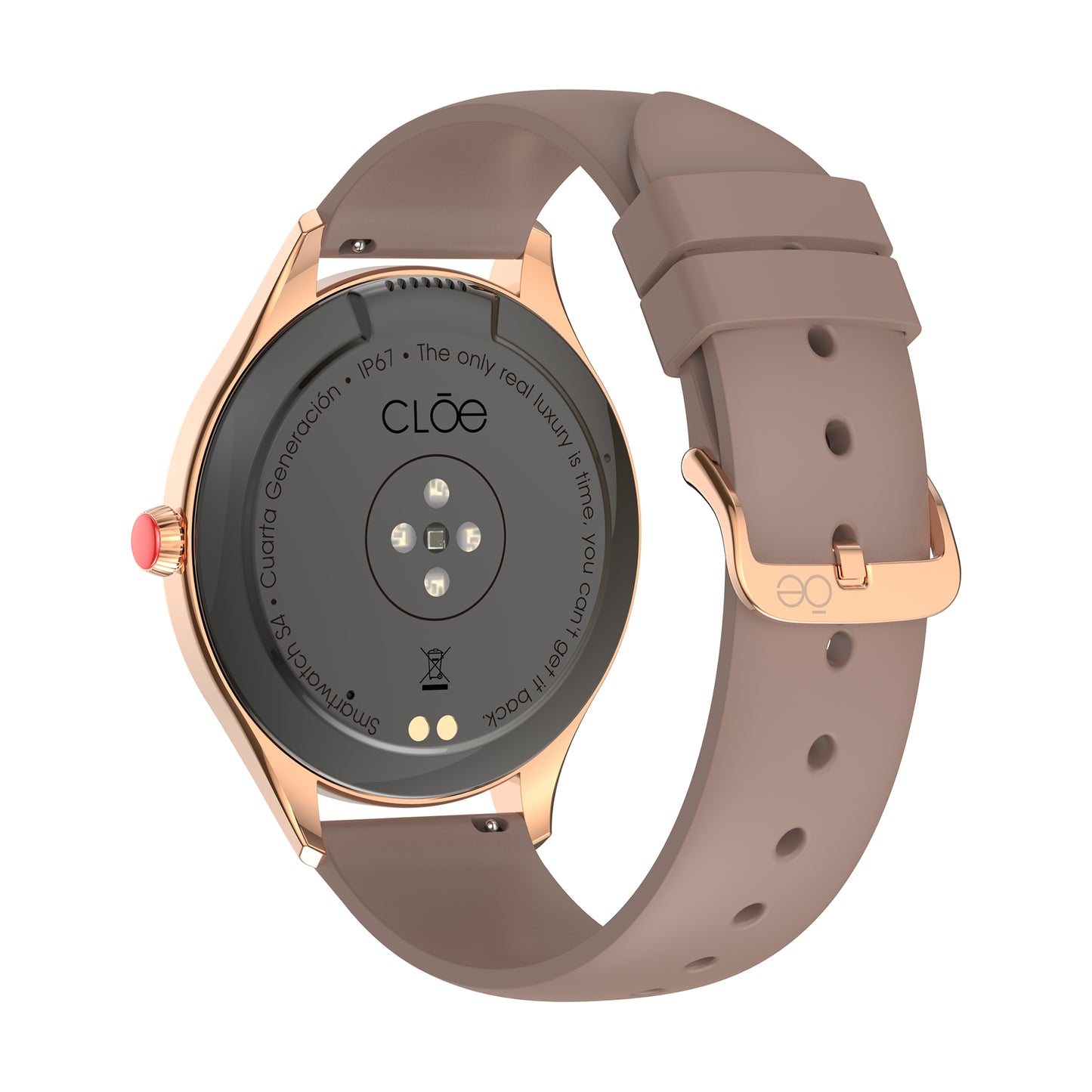 Smartwatch Cloe S4 para Dama con Pantalla Amoled y Correa de Silicón OE2562