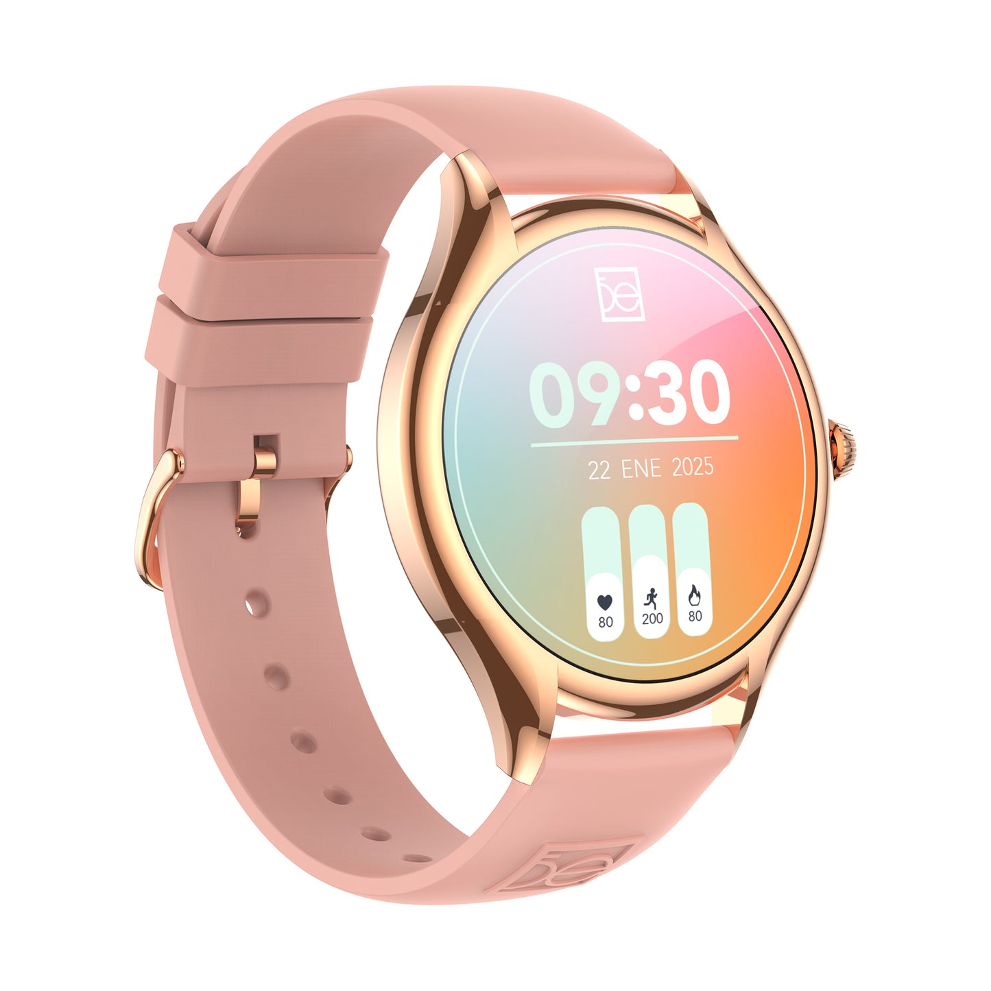Smartwatch Cloe S4 para Dama con Pantalla Amoled y Correa de Silicón OE2562
