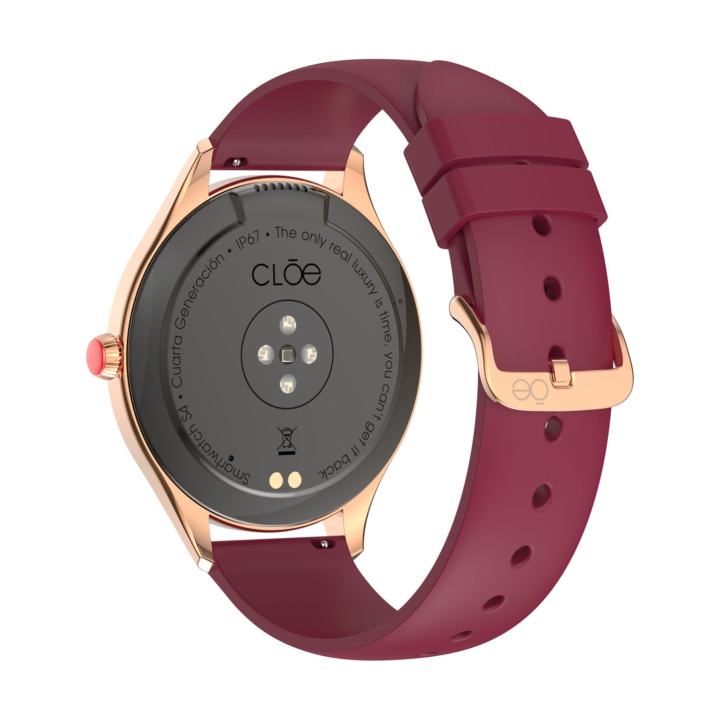 Smartwatch Cloe S4 para Dama con Pantalla Amoled y Correa de Silicón OE2562