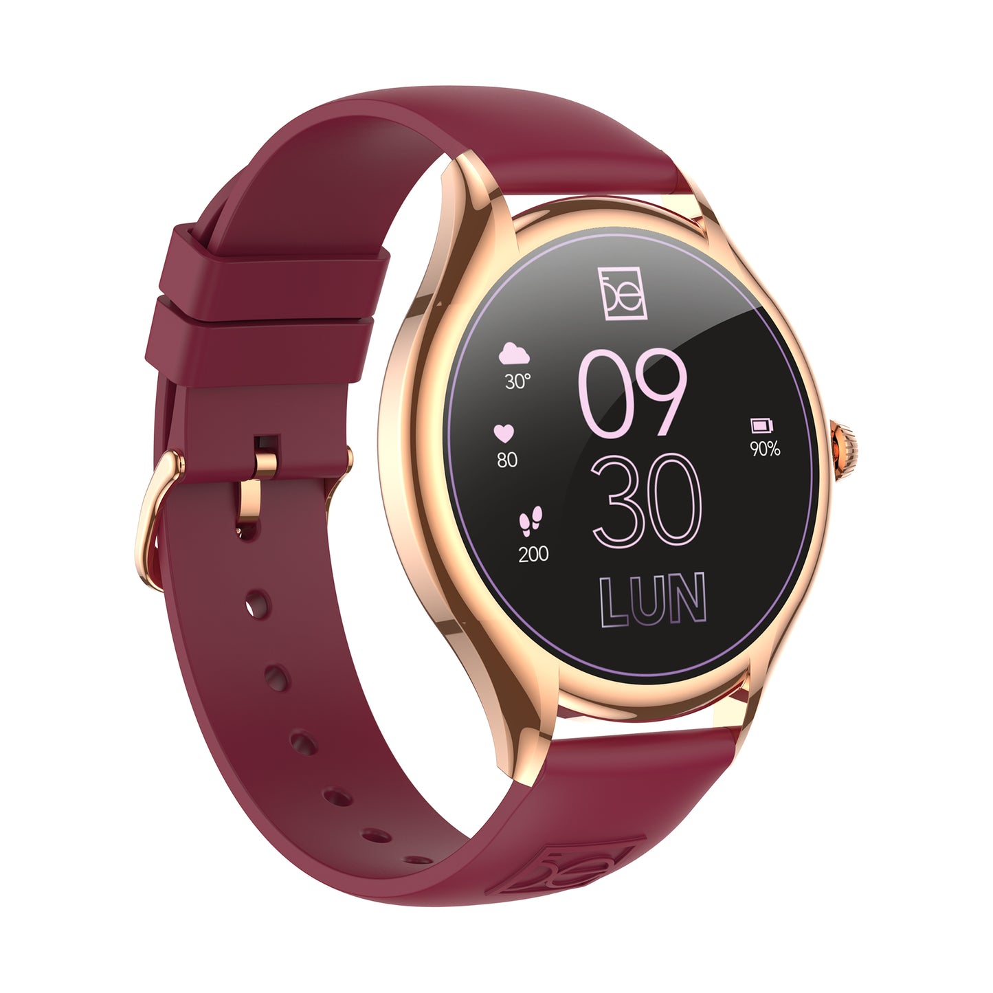 Smartwatch Cloe S4 para Dama con Pantalla Amoled y Correa de Silicón OE2562