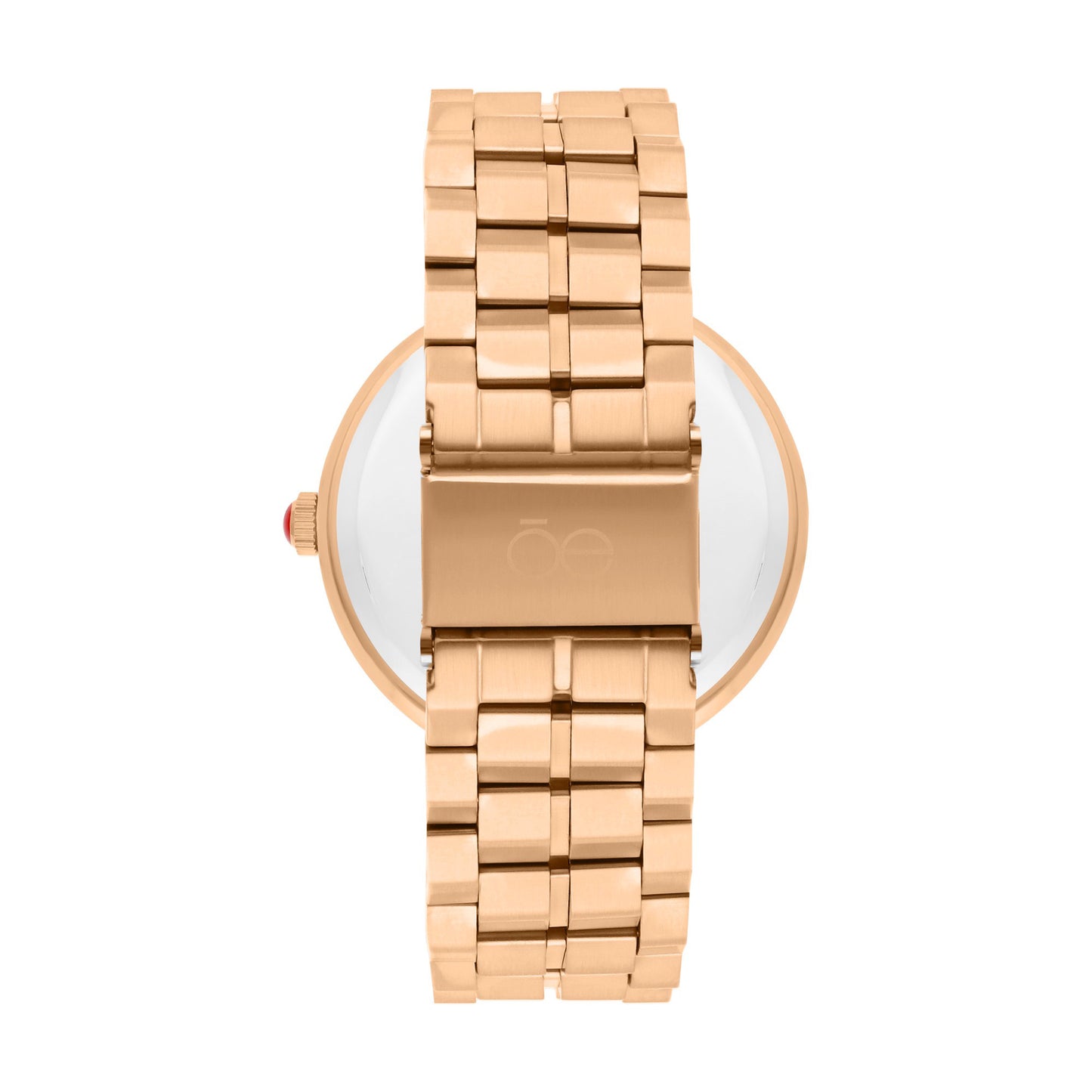 Reloj Cloe Análogo para Dama con Bisel Acabado Carey y Extensible de Acero Inoxidable OE2615