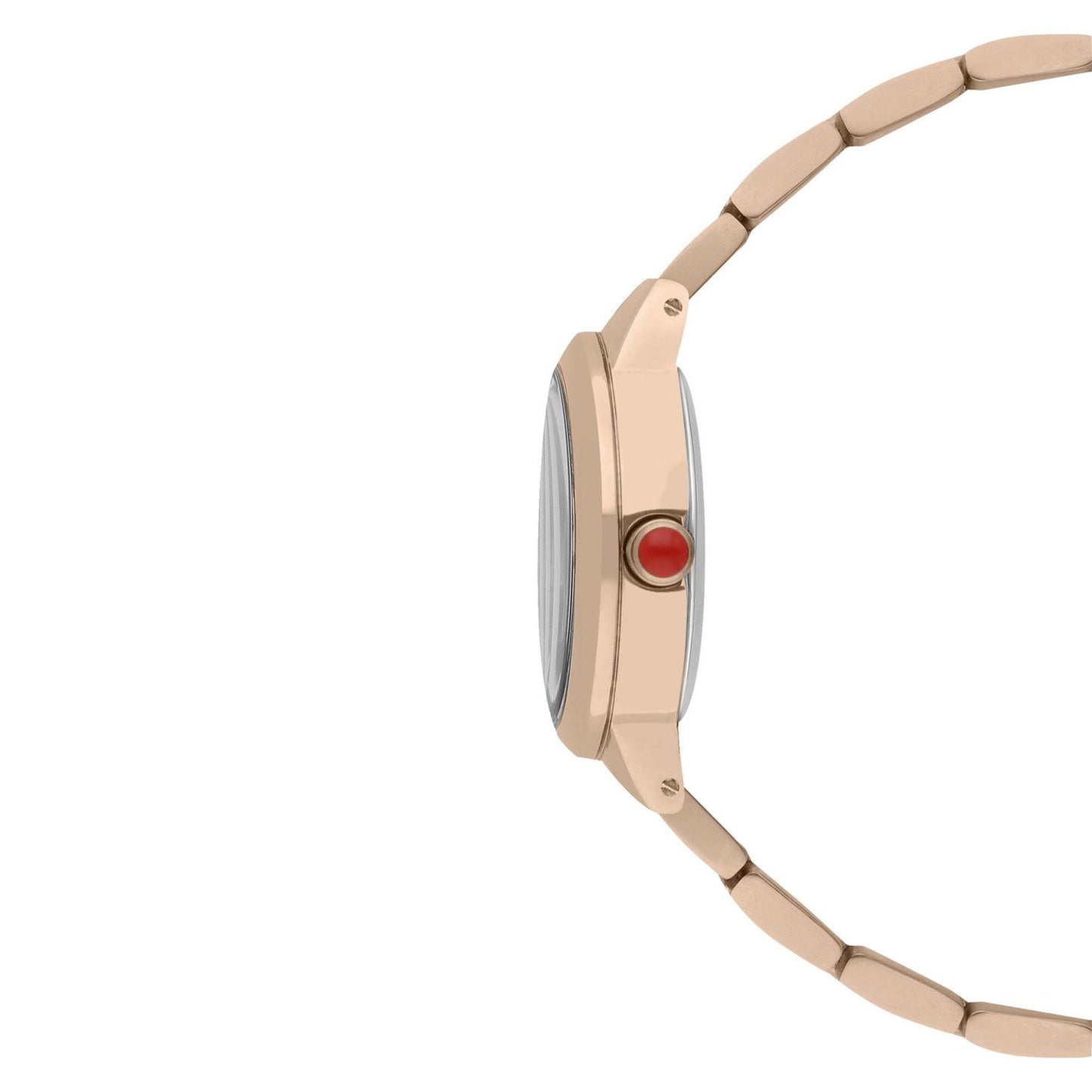 Reloj Cloe Analogo para dama con relieve en caja OE2403