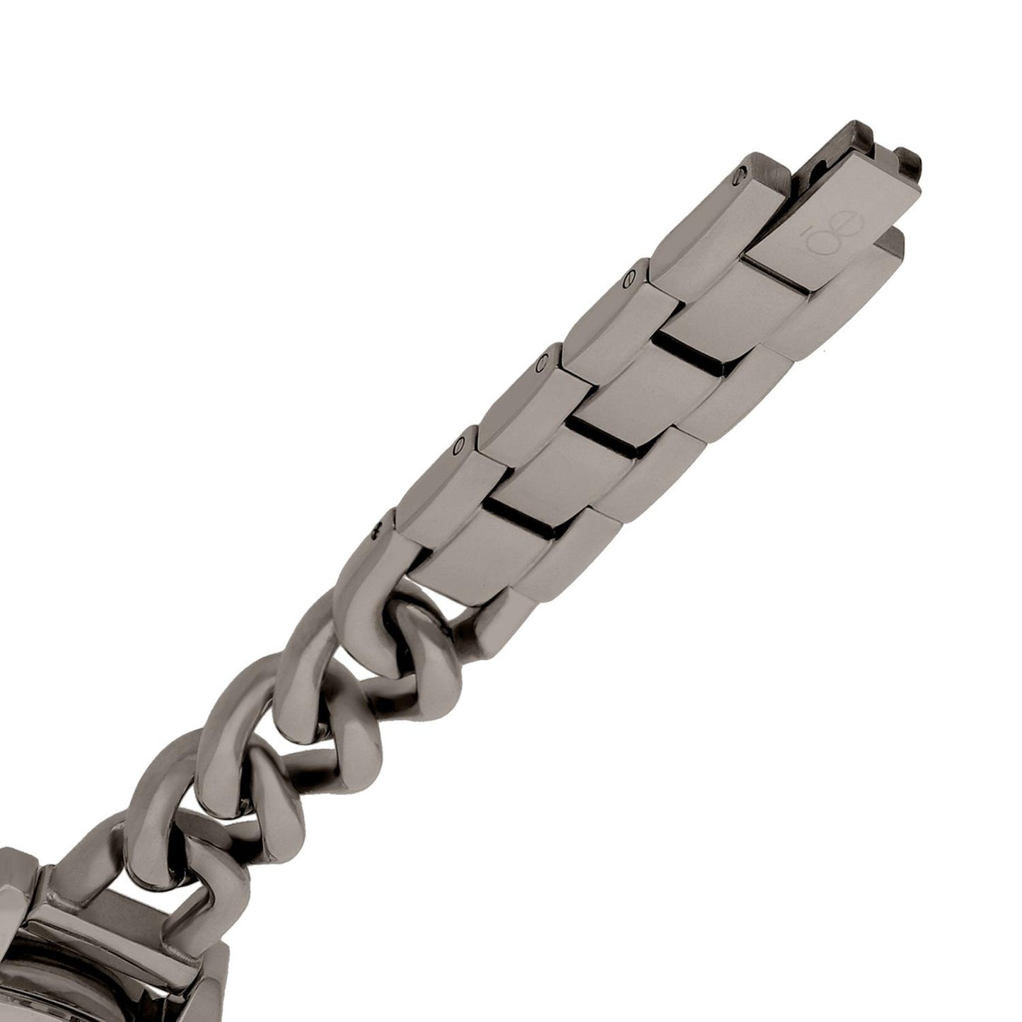 Reloj Para Dama con Pedrería en Indicadores y Correa de Metal Color Plateado OE2429