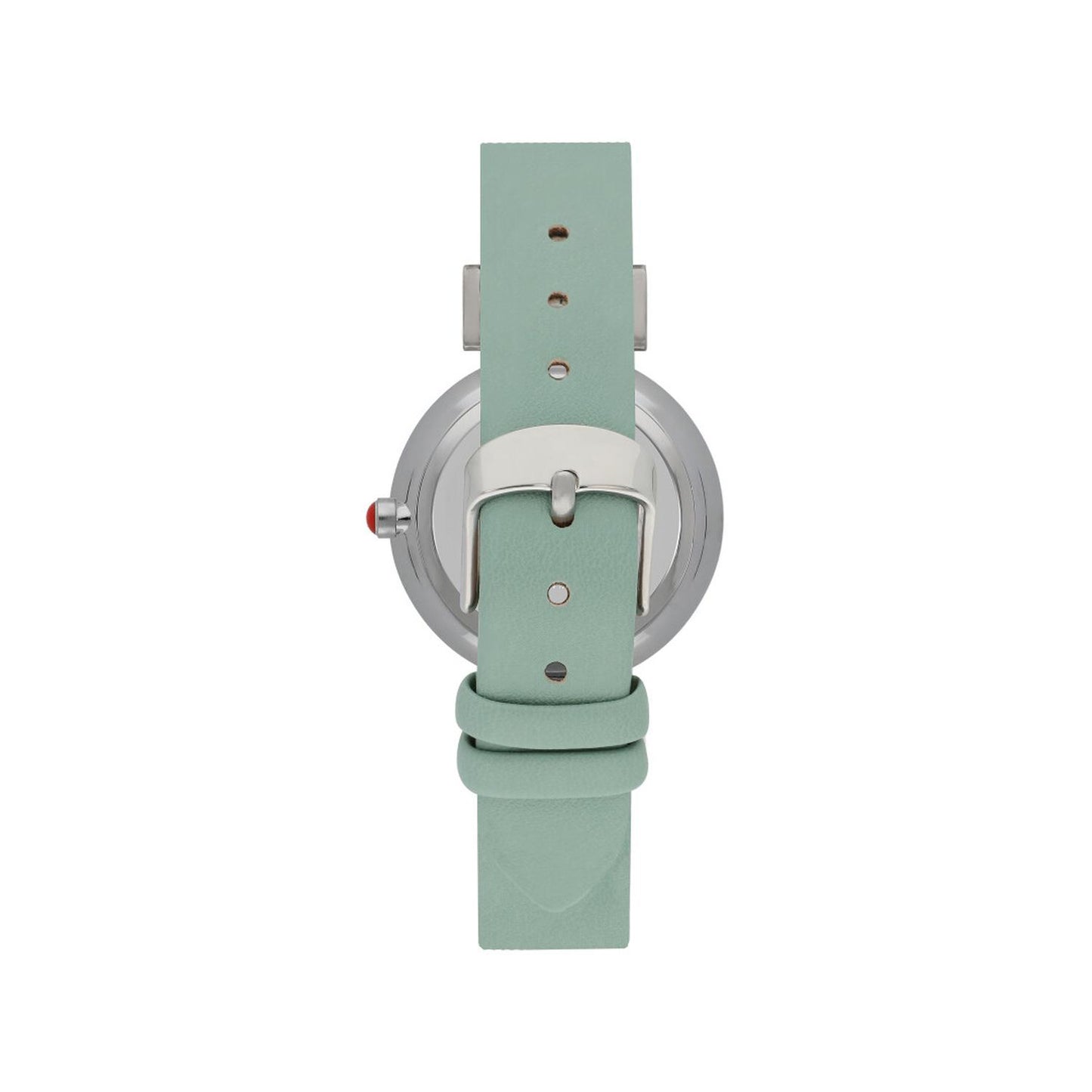 Reloj Análogo Cloe Velma OE2209-GRN Piel Genuina Mujer