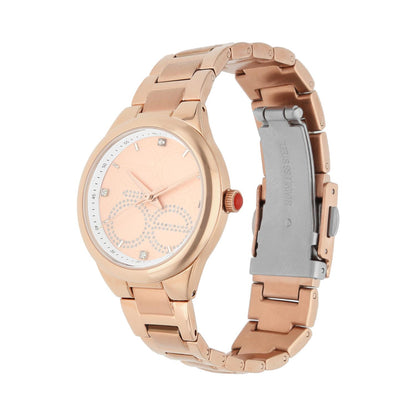 Reloj Analogo Cloe Piel Oro