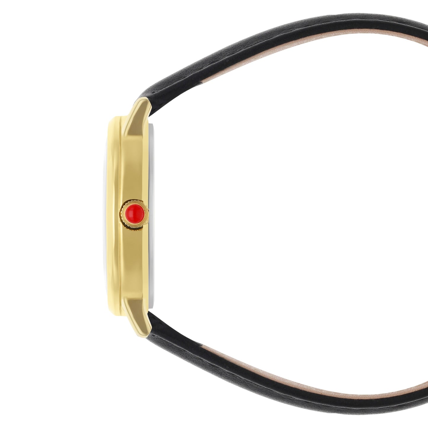 Reloj Cloe Análogo para Dama con Bisel Interno y Correa de Tactopiel OE2530