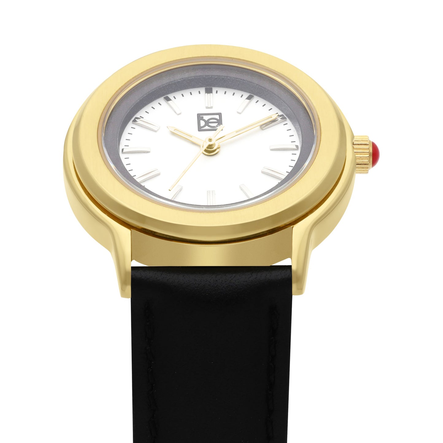 Reloj Cloe Análogo para Dama con Bisel Interno y Correa de Tactopiel OE2530