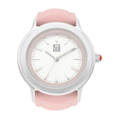 Reloj Cloe Análogo para Dama con Bisel Interno y Correa de Tactopiel OE2530