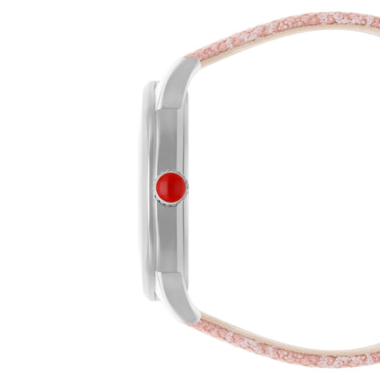 Reloj Cloe Análogo para Dama con Trama OE y Correa de Denim OE2531