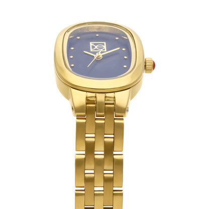 Reloj Cloe Análogo para Dama con Caja Ovalada y Extensible de Acero Inoxidable OE2532