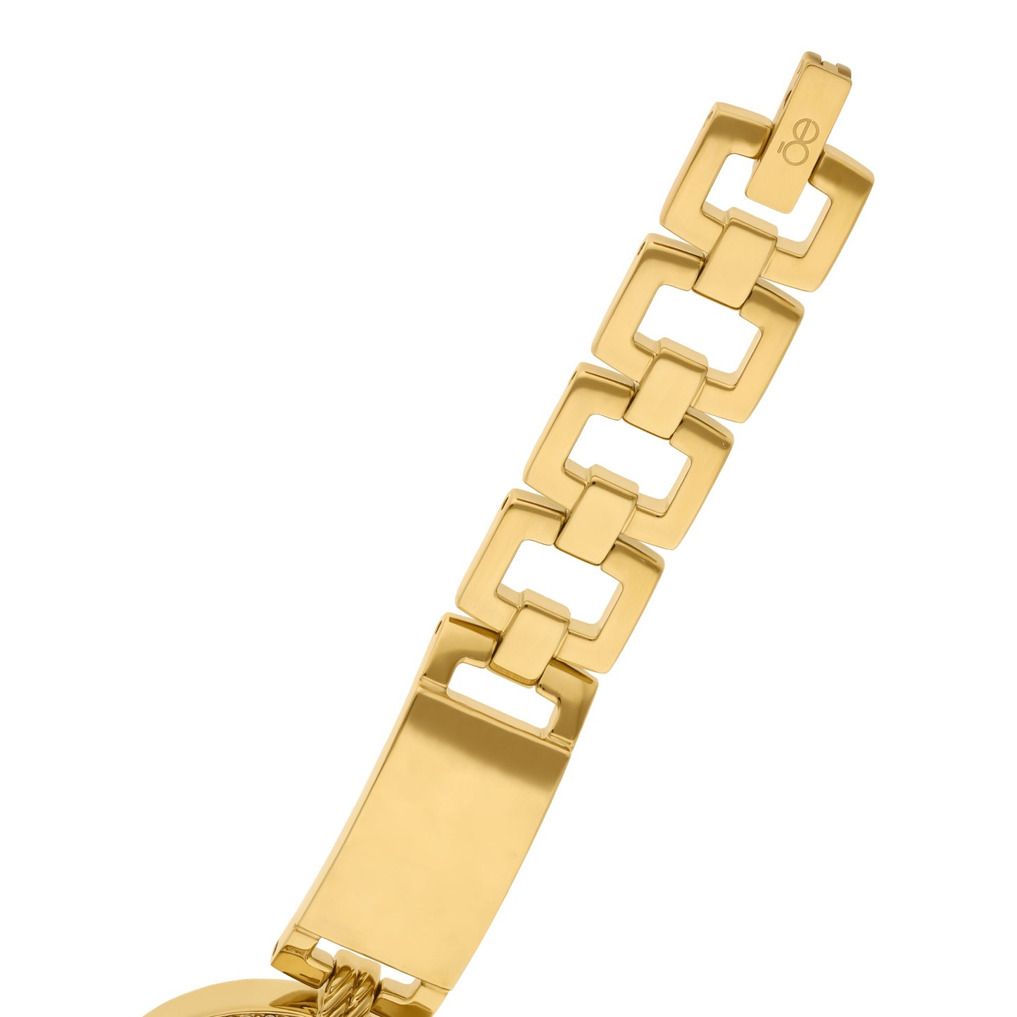 Reloj Cloe Análogo para Dama con Pedrería en Bisel y Extensible de Acero Inoxidable OE2533