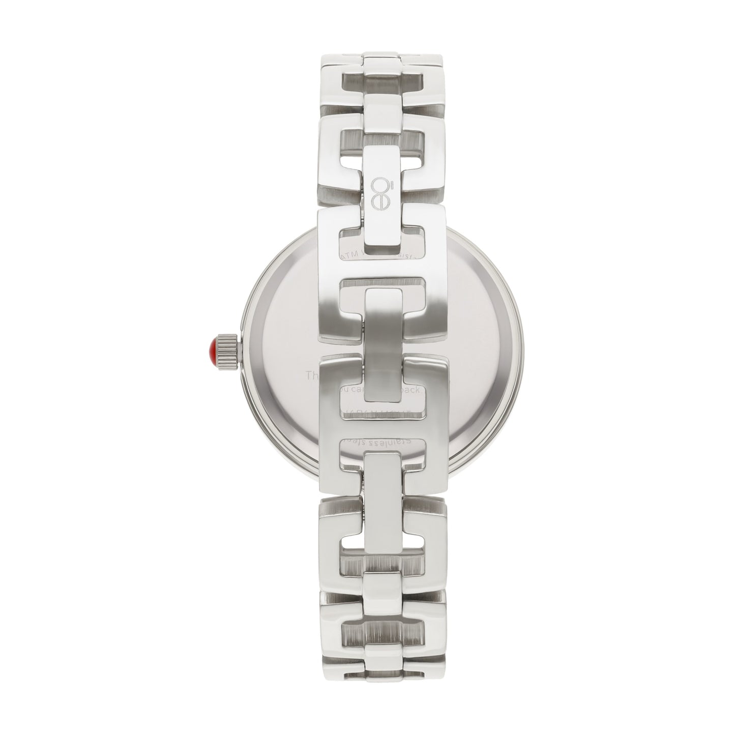 Reloj Cloe Análogo para Dama con Pedrería en Bisel y Extensible de Acero Inoxidable OE2533