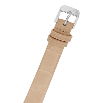 Reloj Cloe Análogo para Dama con Caja Rectangular y Correa de Tactopiel OE2535