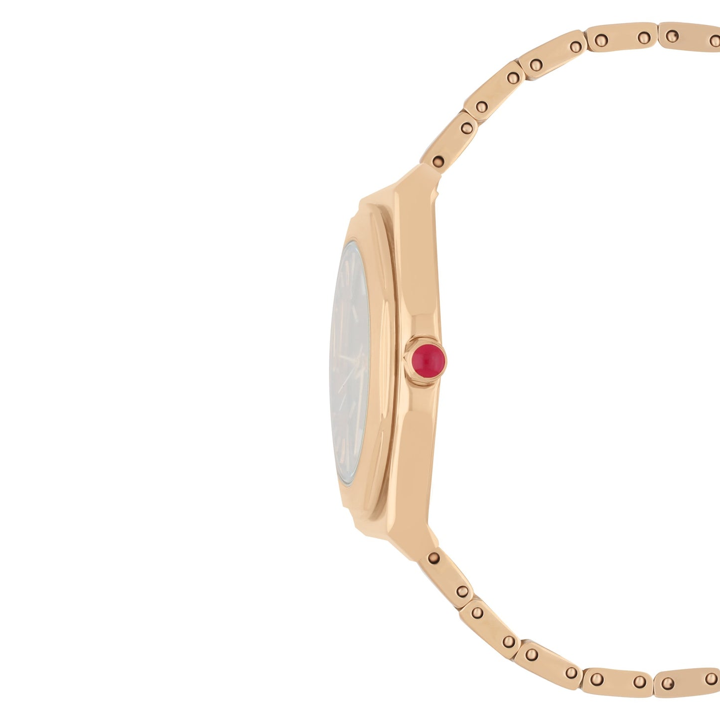 Reloj Cloe Análogo para Dama con Bisel Hexagonal y Extensible de Acero Inoxidable OE2536