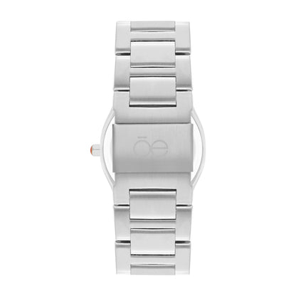 Reloj Cloe Análogo para Dama con Bisel Hexagonal y Extensible de Acero Inoxidable OE2536