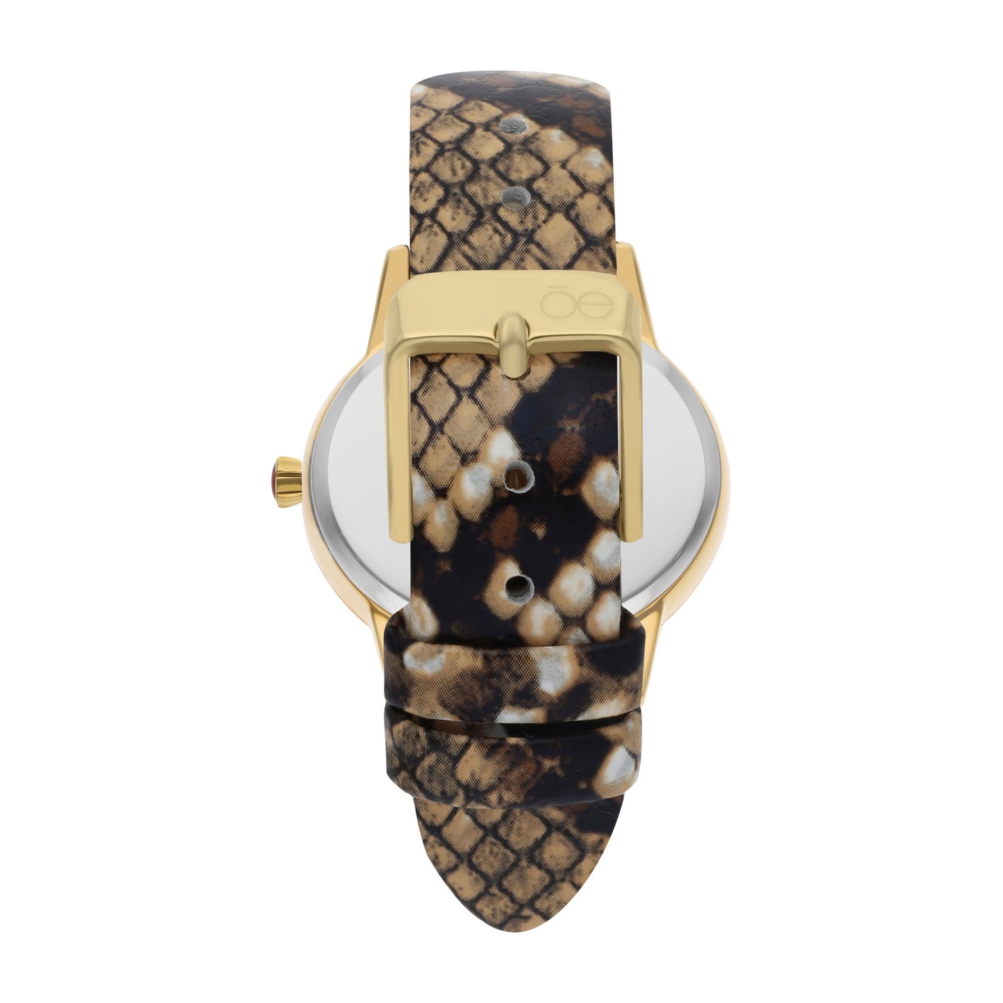 Reloj Cloe Análogo para Dama con Acabado de Leopardo de Leopardo Correa de Tactopiel OE2538
