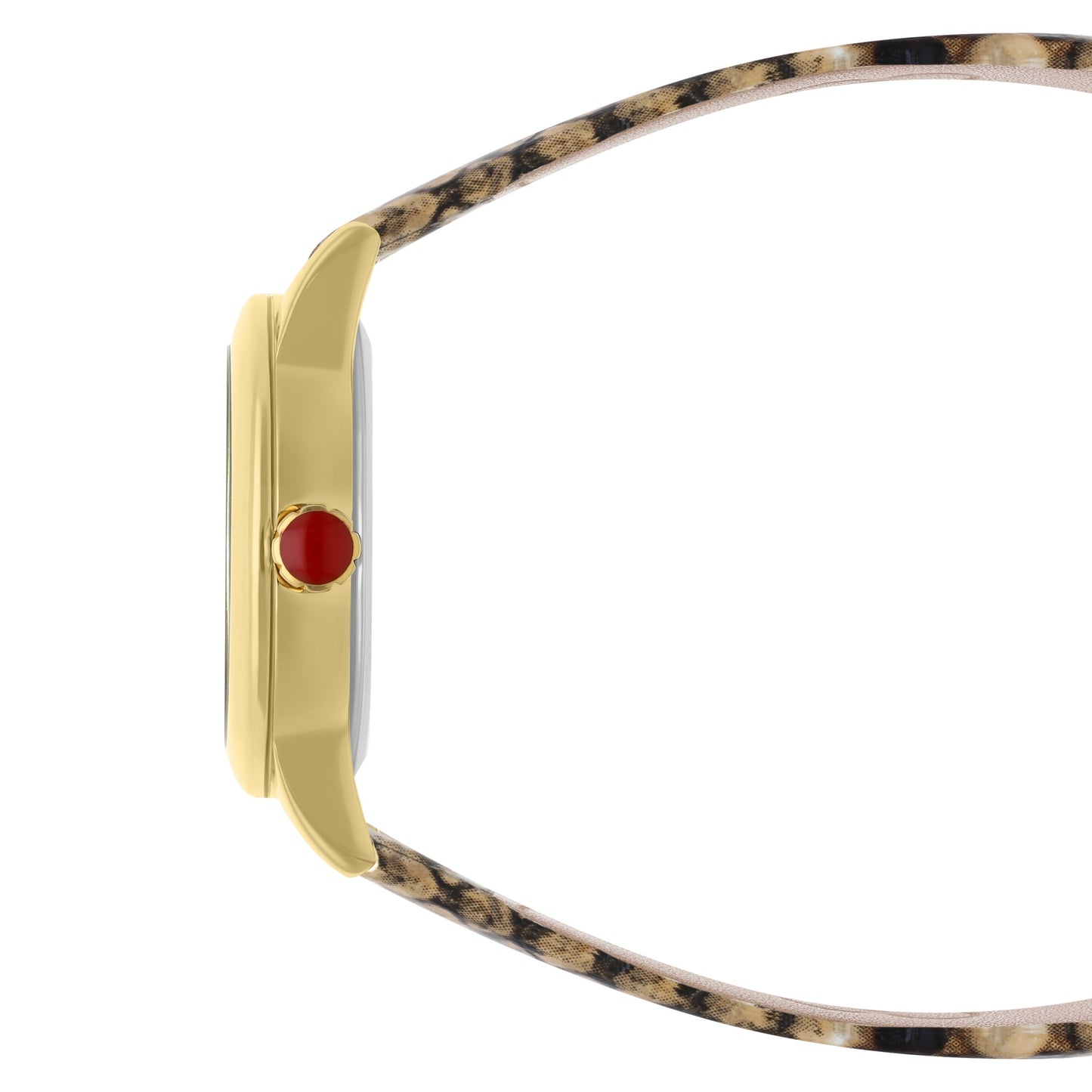 Reloj Cloe Análogo para Dama con Acabado de Leopardo de Leopardo Correa de Tactopiel OE2538