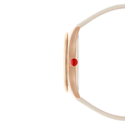 Reloj Cloe Análogo para Dama con Cártula en forma de flor y Correa de Tactopiel OE2539