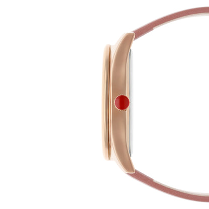 Reloj Cloe Análogo para Dama con Cártula en forma de flor y Correa de Tactopiel OE2539