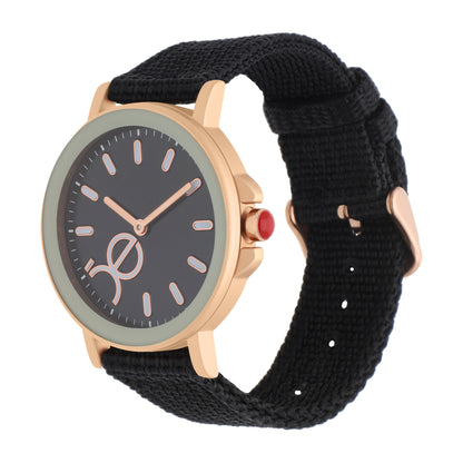 Reloj Cloe Análogo para Dama con Caja Redonda y Correa de Textil OE2540