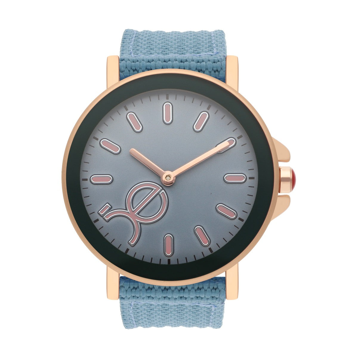 Reloj Cloe Análogo para Dama con Caja Redonda y Correa de Textil OE2540