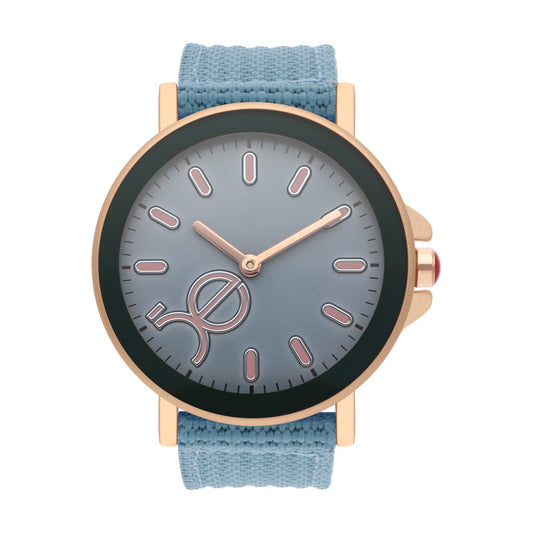 Reloj Cloe Análogo para Dama con Caja Redonda y Correa de Textil OE2540