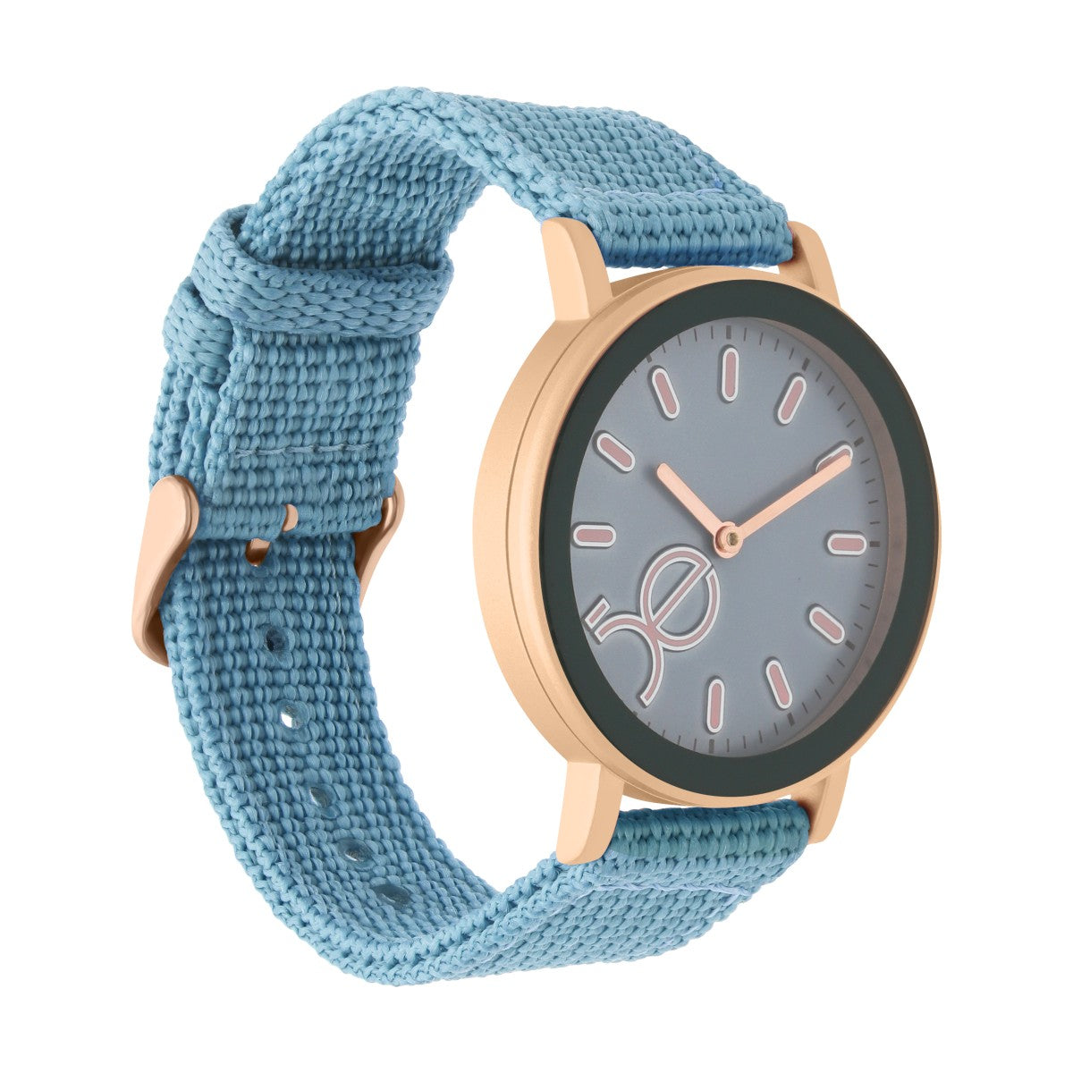 Reloj Cloe Análogo para Dama con Caja Redonda y Correa de Textil OE2540
